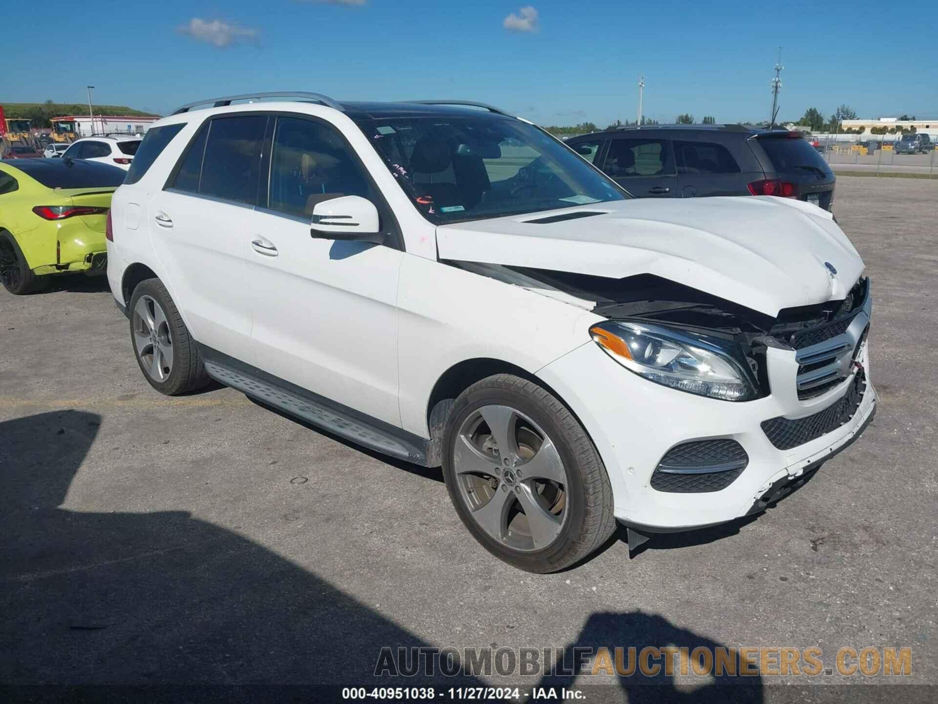 4JGDA5JB4JB103399 MERCEDES-BENZ GLE 350 2018