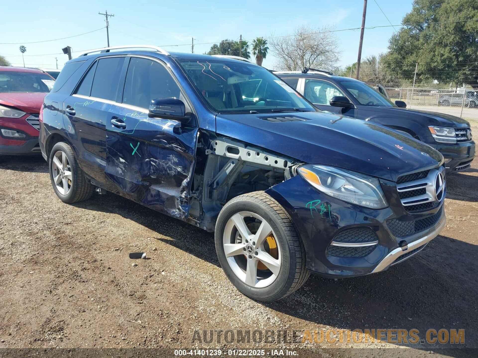 4JGDA5JB4JB106982 MERCEDES-BENZ GLE 350 2018