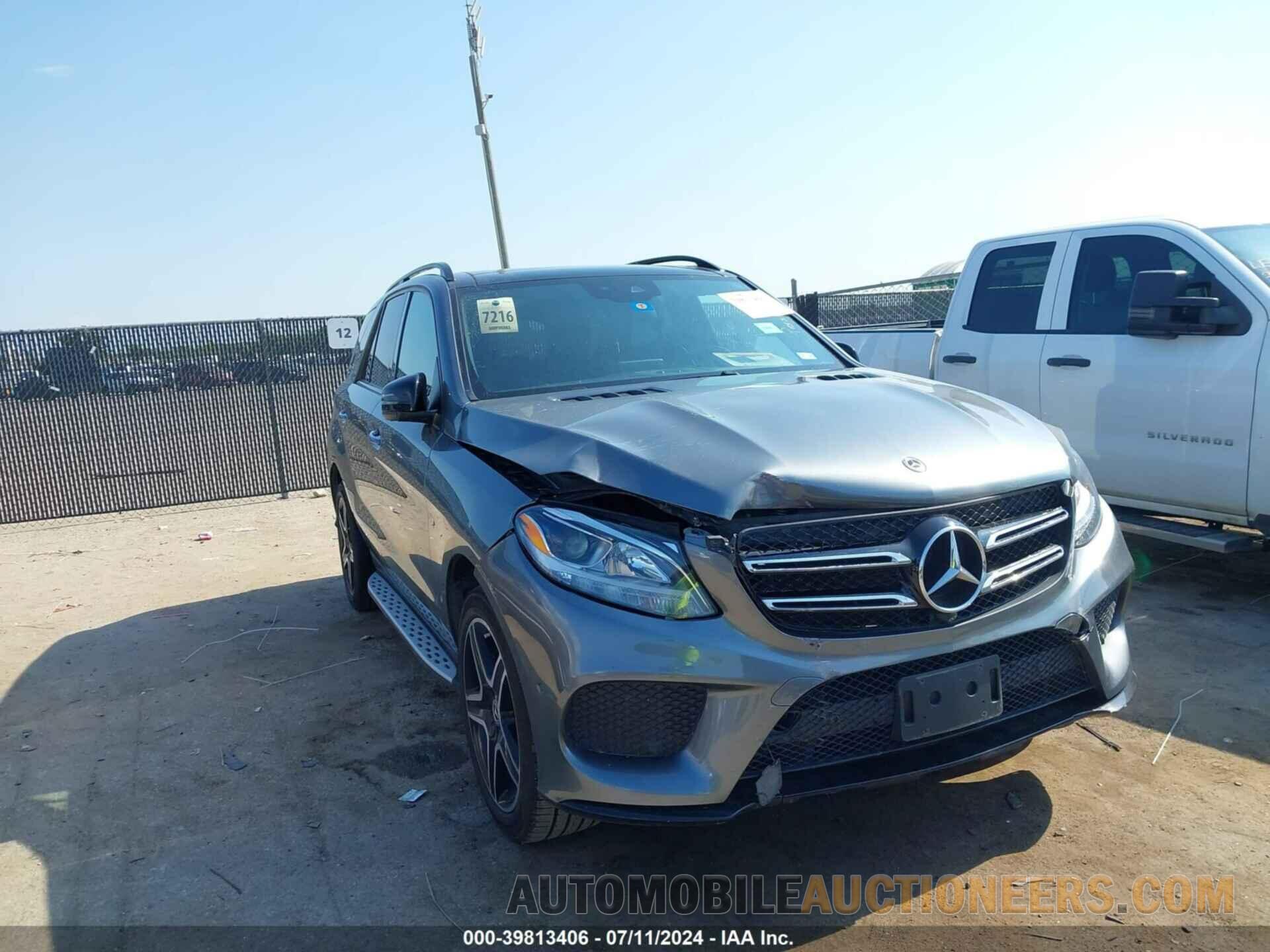 4JGDA5JB4JB176885 MERCEDES-BENZ GLE 350 2018