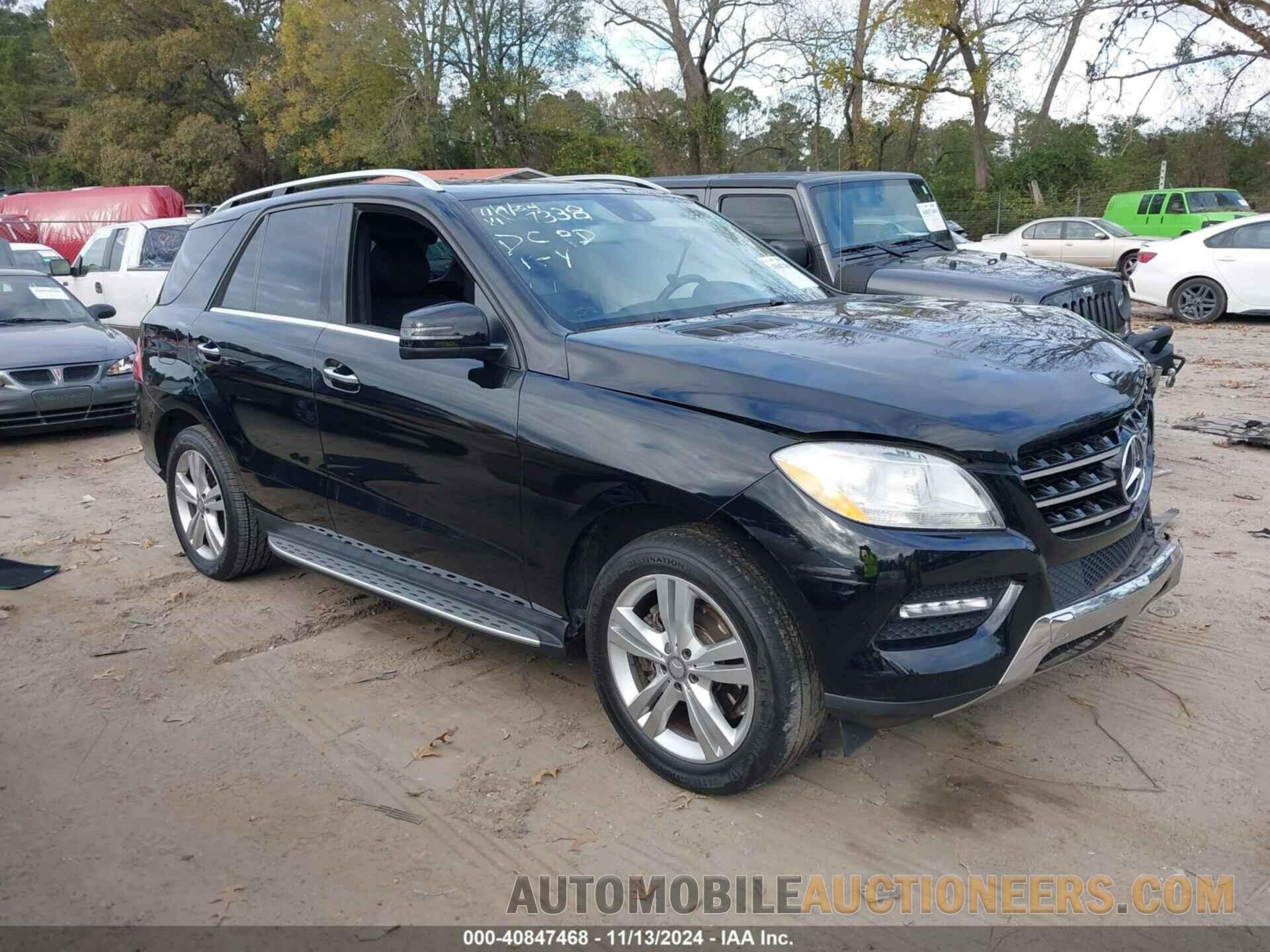 4JGDA5JB5FA547338 MERCEDES-BENZ ML 350 2015