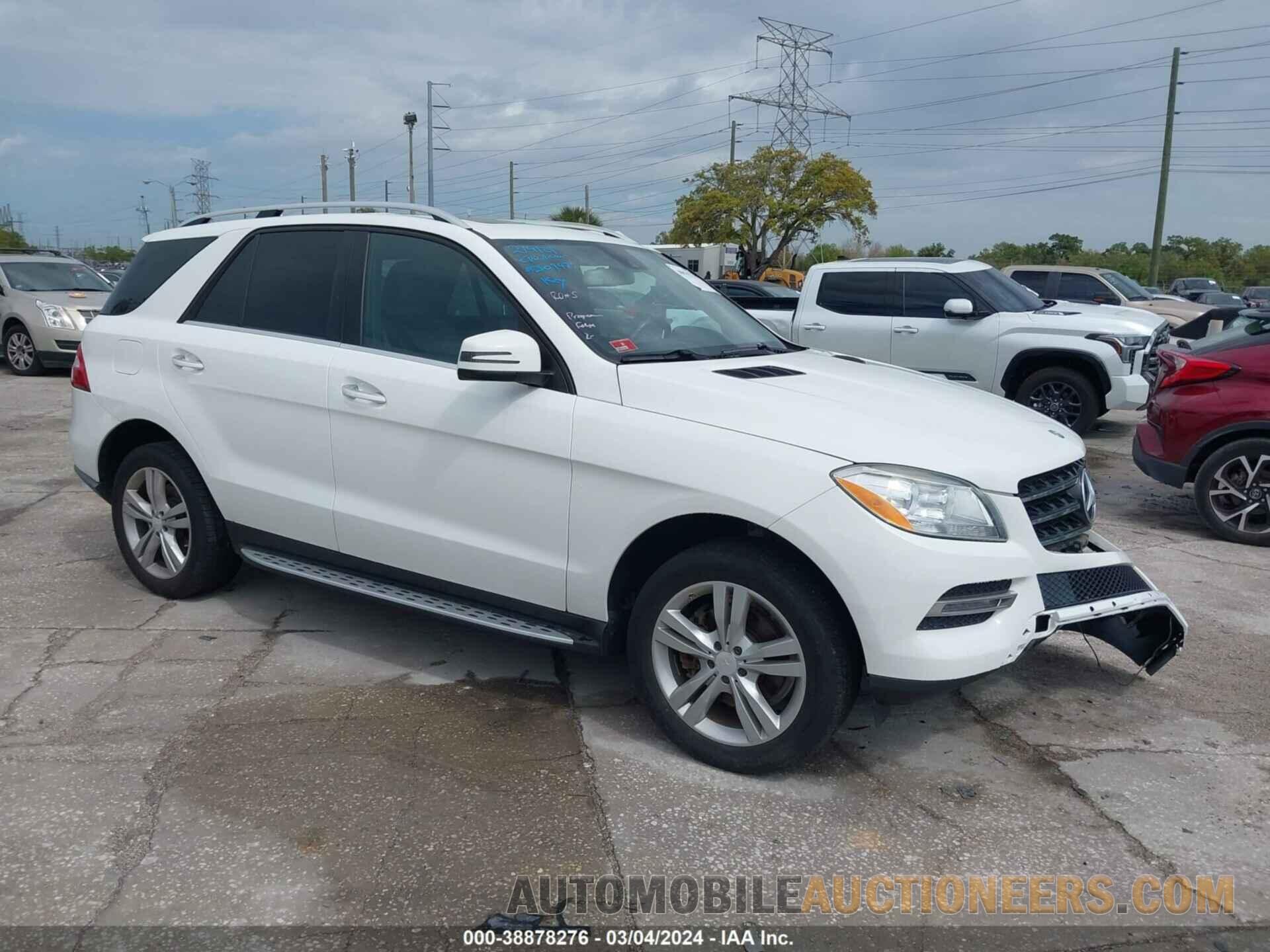 4JGDA5JB5FA585829 MERCEDES-BENZ ML 350 2015