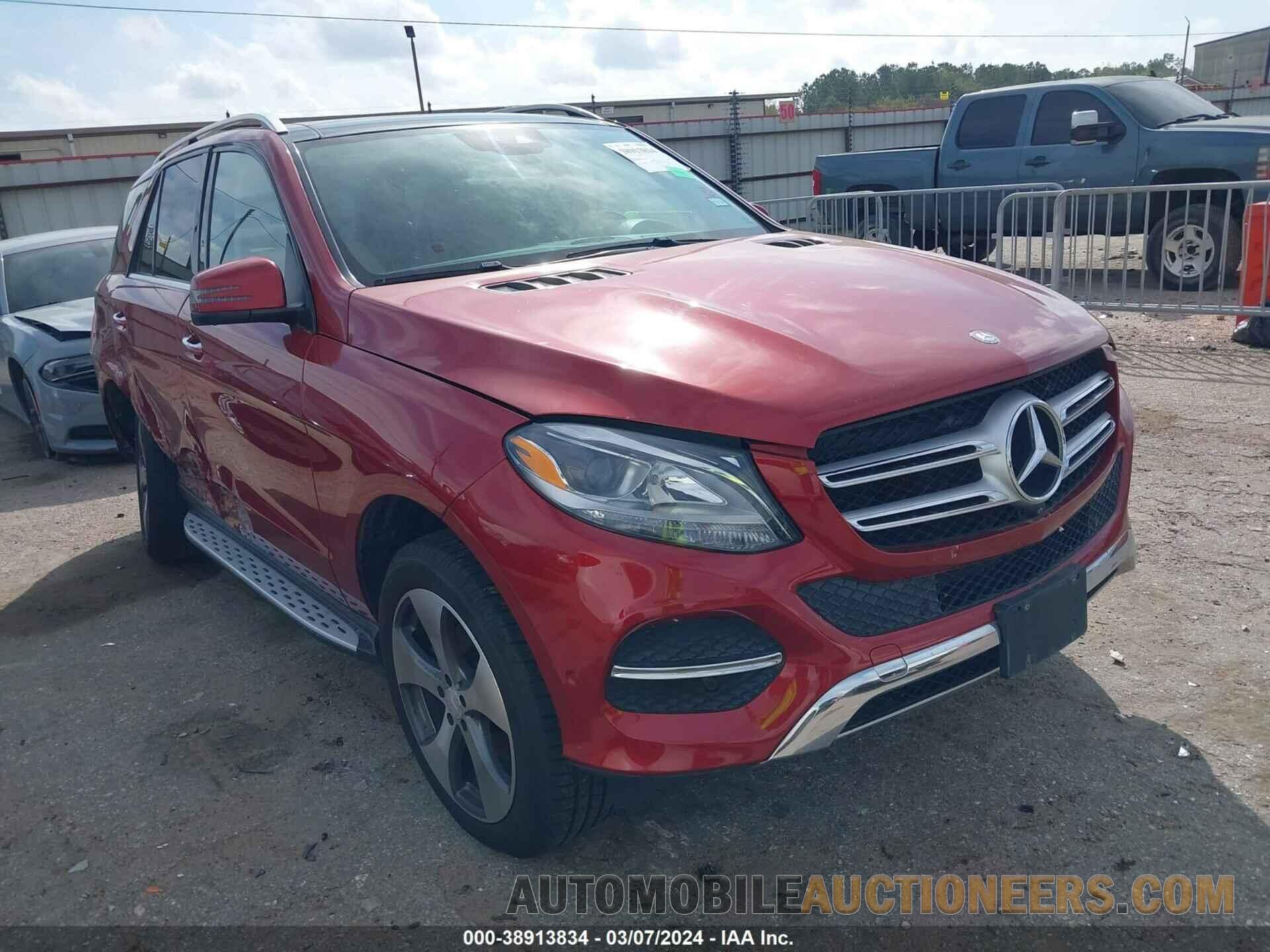 4JGDA5JB5GA763854 MERCEDES-BENZ GLE 350 2016