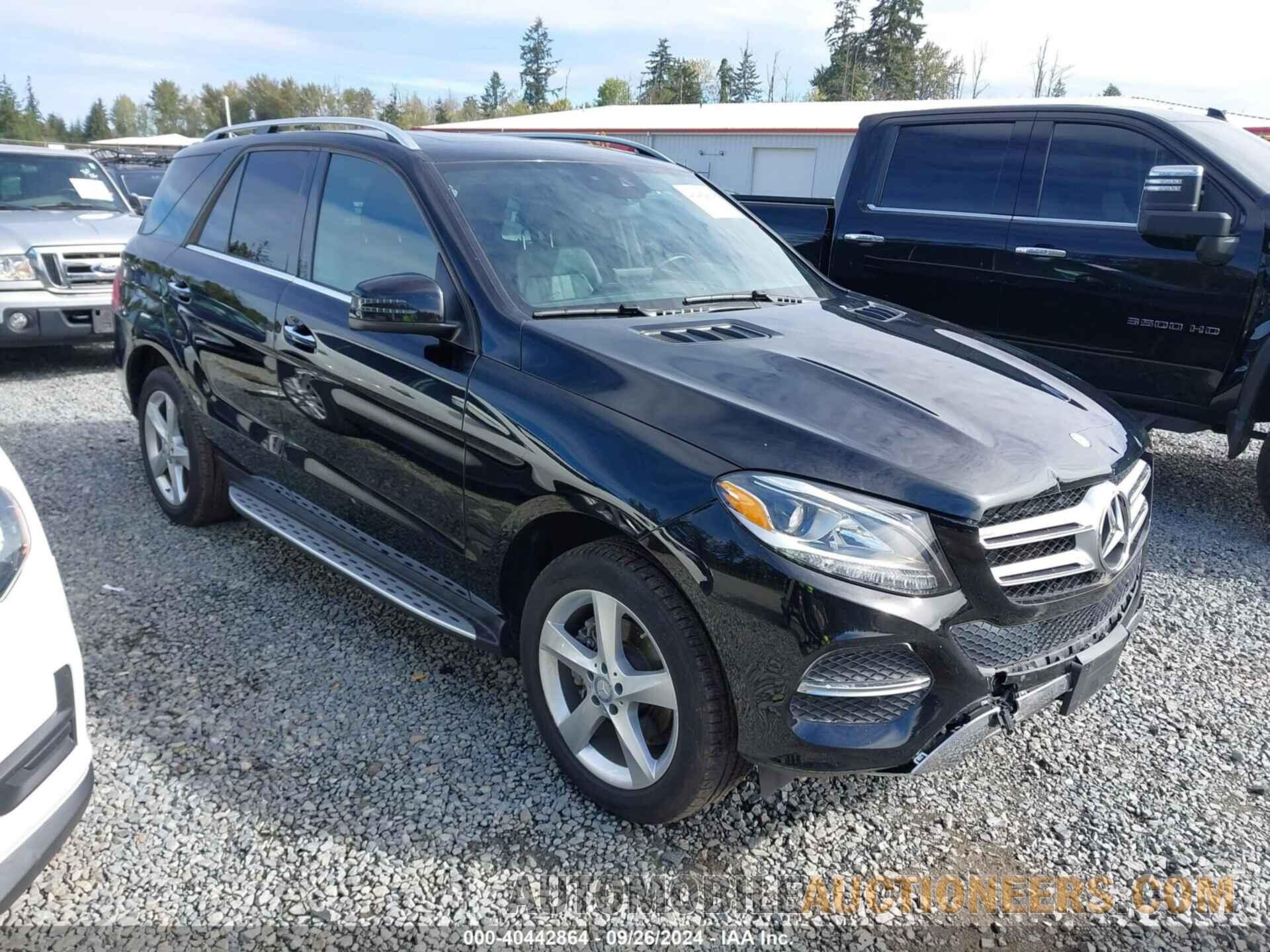 4JGDA5JB5GA801020 MERCEDES-BENZ GLE 350 2016