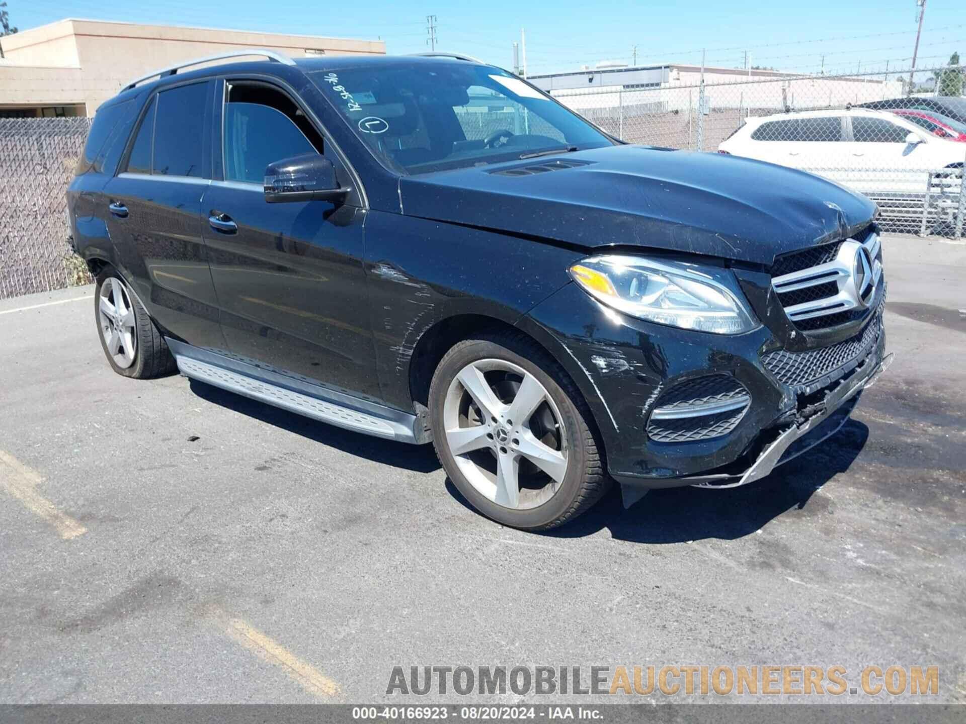 4JGDA5JB5JB110068 MERCEDES-BENZ GLE 350 2018