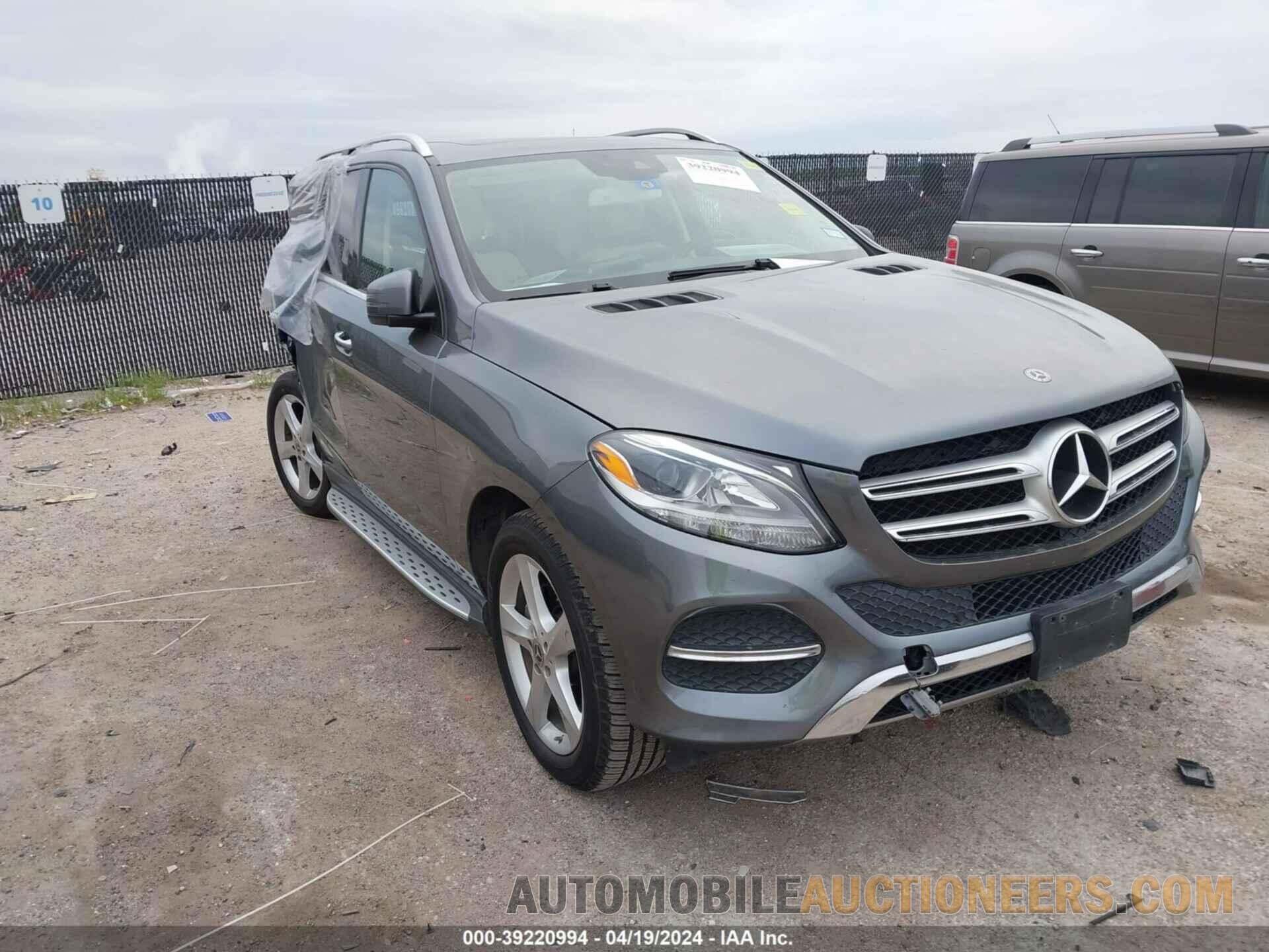 4JGDA5JB5JB117781 MERCEDES-BENZ GLE 2018