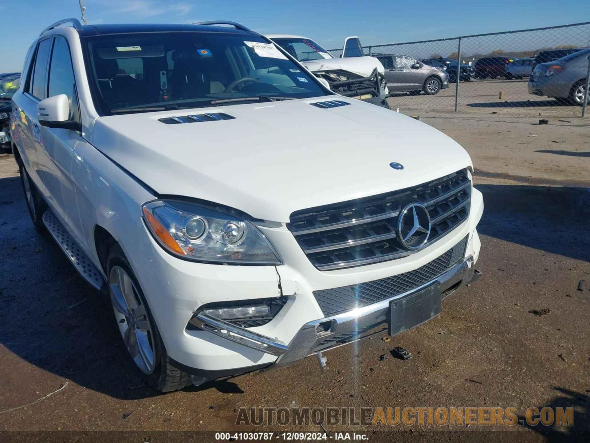 4JGDA5JB6EA398257 MERCEDES-BENZ ML 350 2014