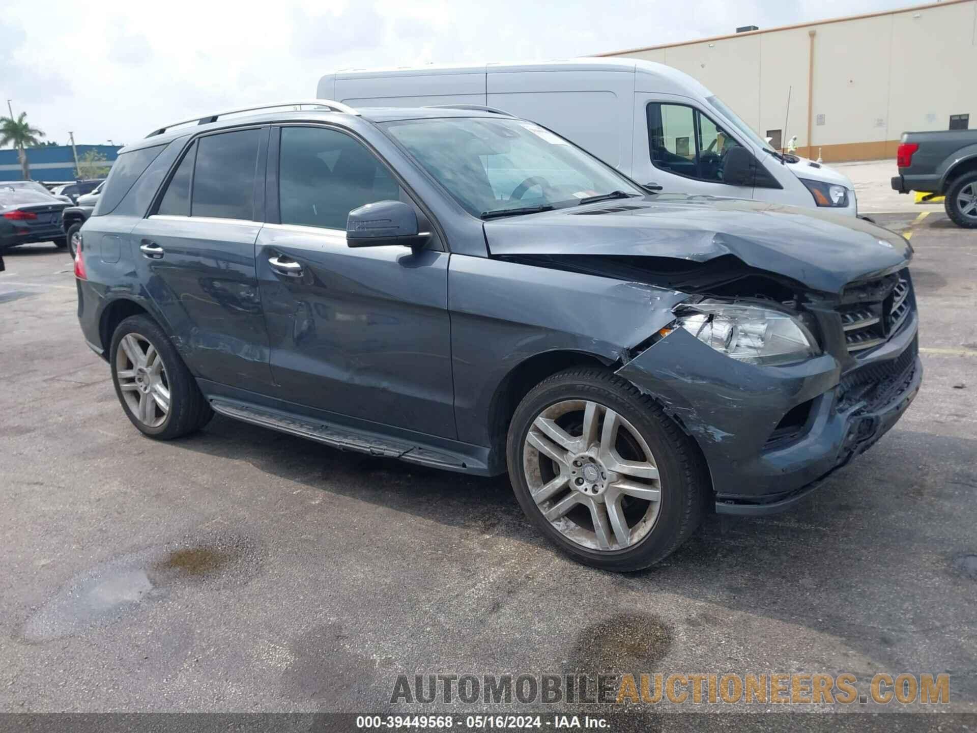 4JGDA5JB6FA493192 MERCEDES-BENZ ML 350 2015