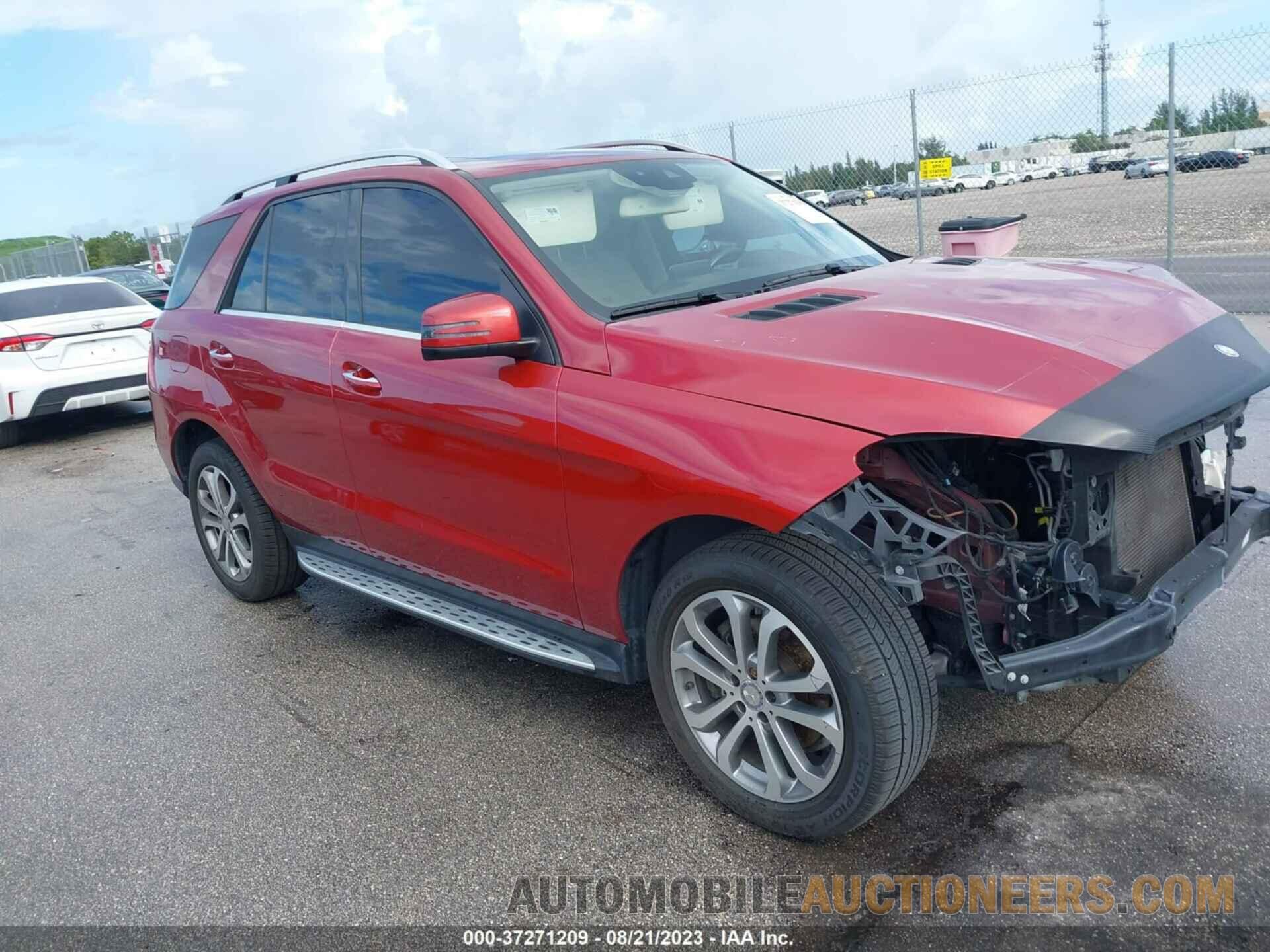 4JGDA5JB6GA639253 MERCEDES-BENZ GLE 2016