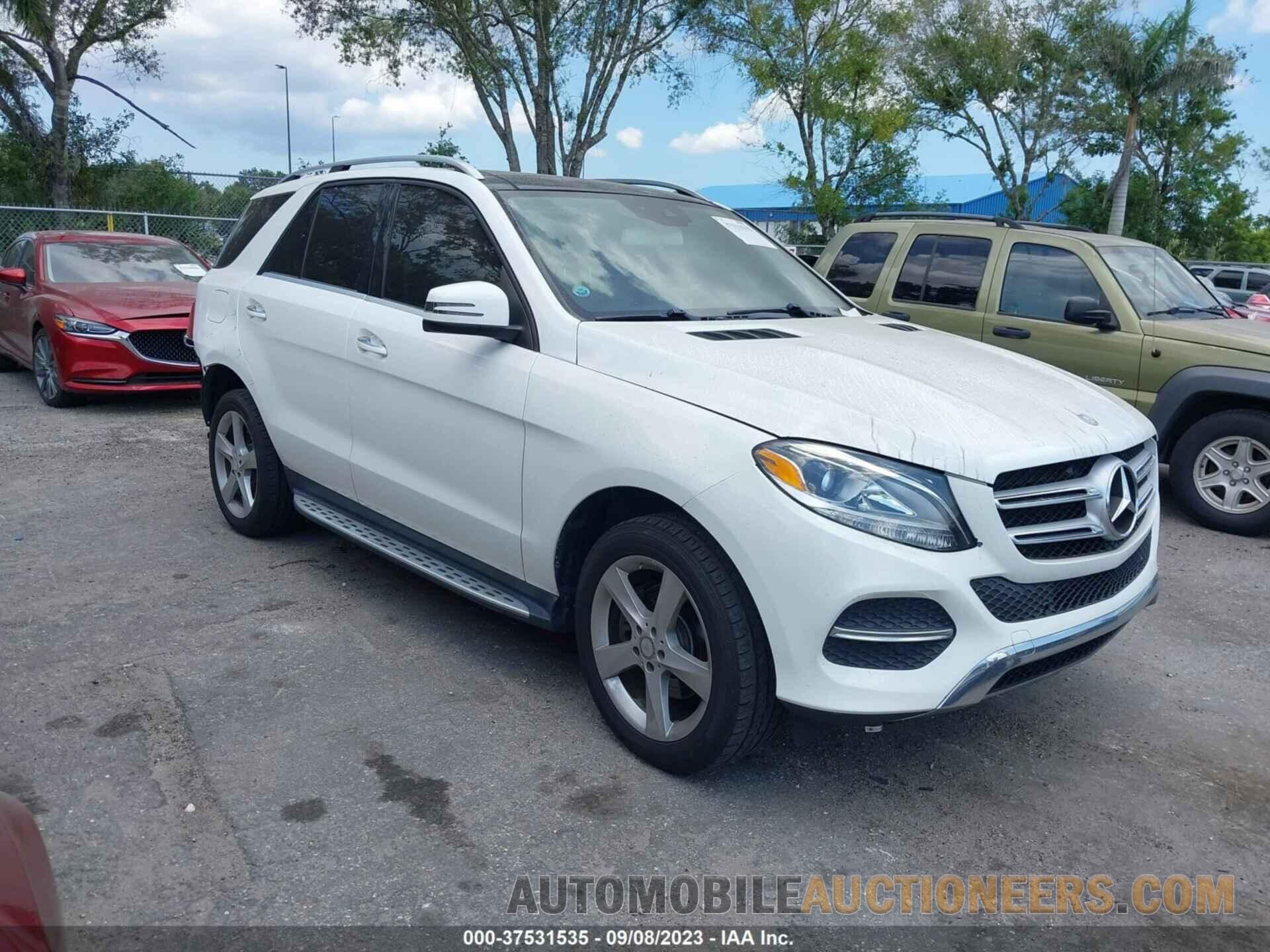 4JGDA5JB6GA720026 MERCEDES-BENZ GLE 2016