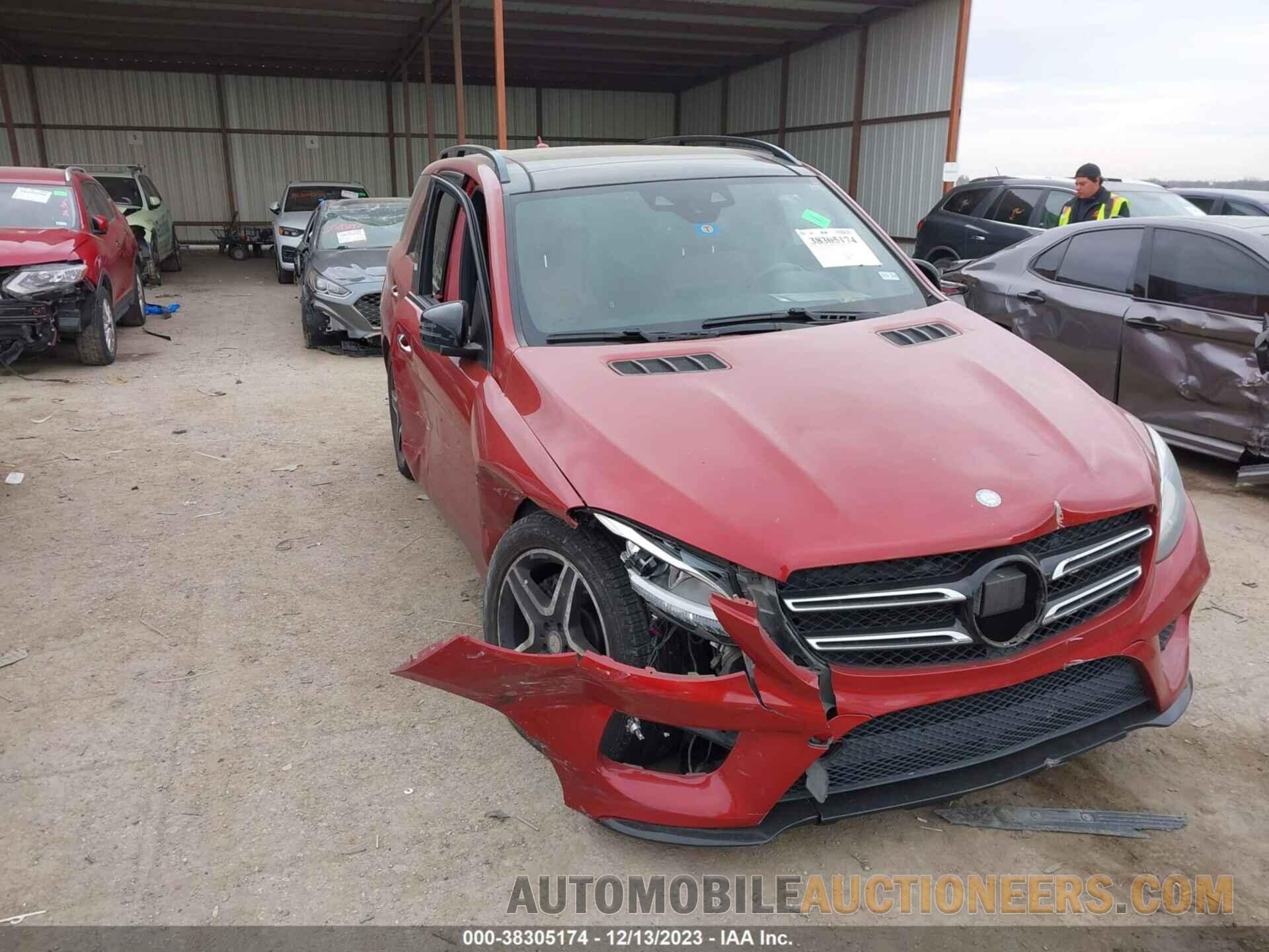 4JGDA5JB6GA745170 MERCEDES-BENZ GLE 2016