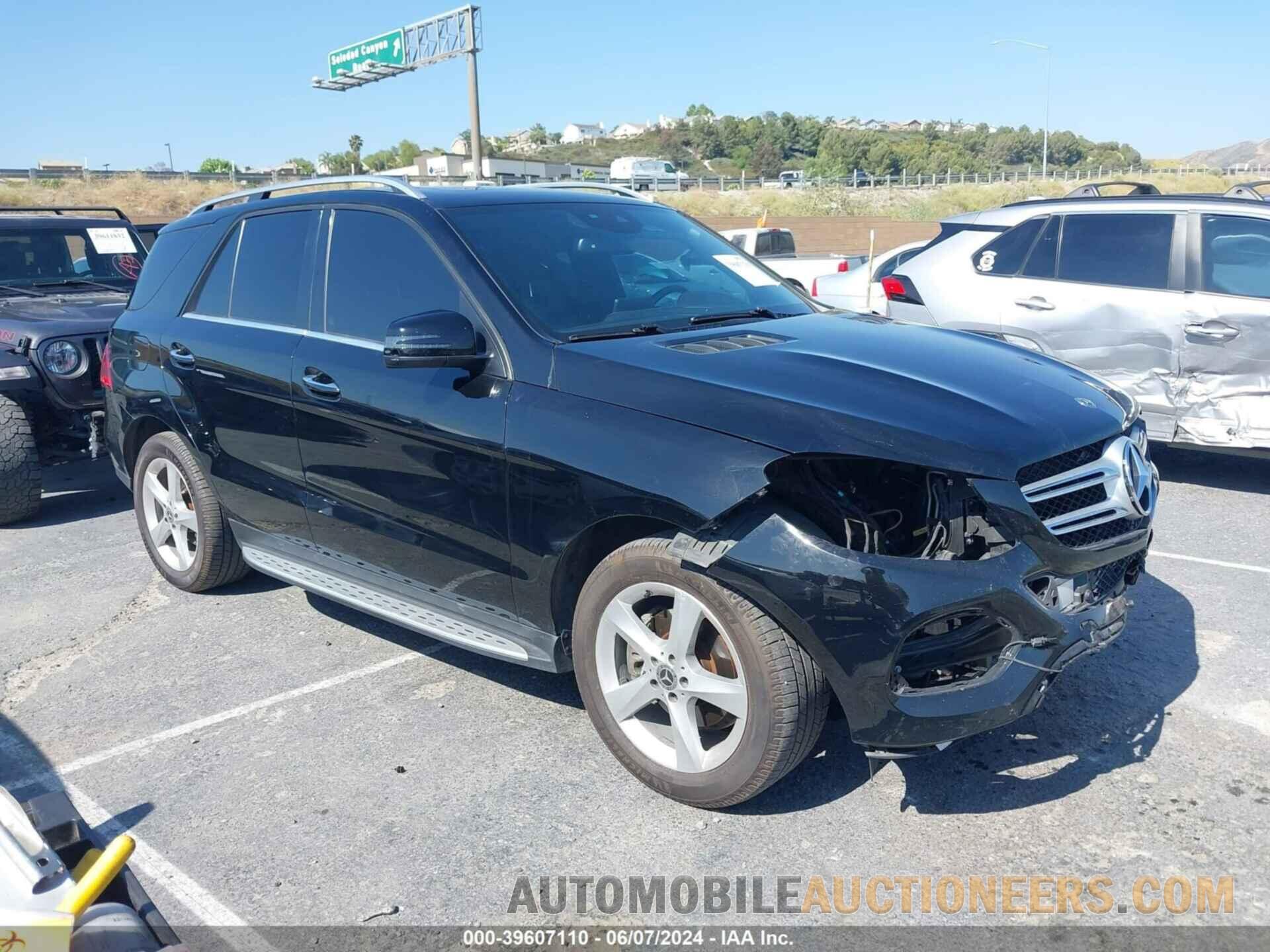 4JGDA5JB6JB172644 MERCEDES-BENZ GLE 350 2018