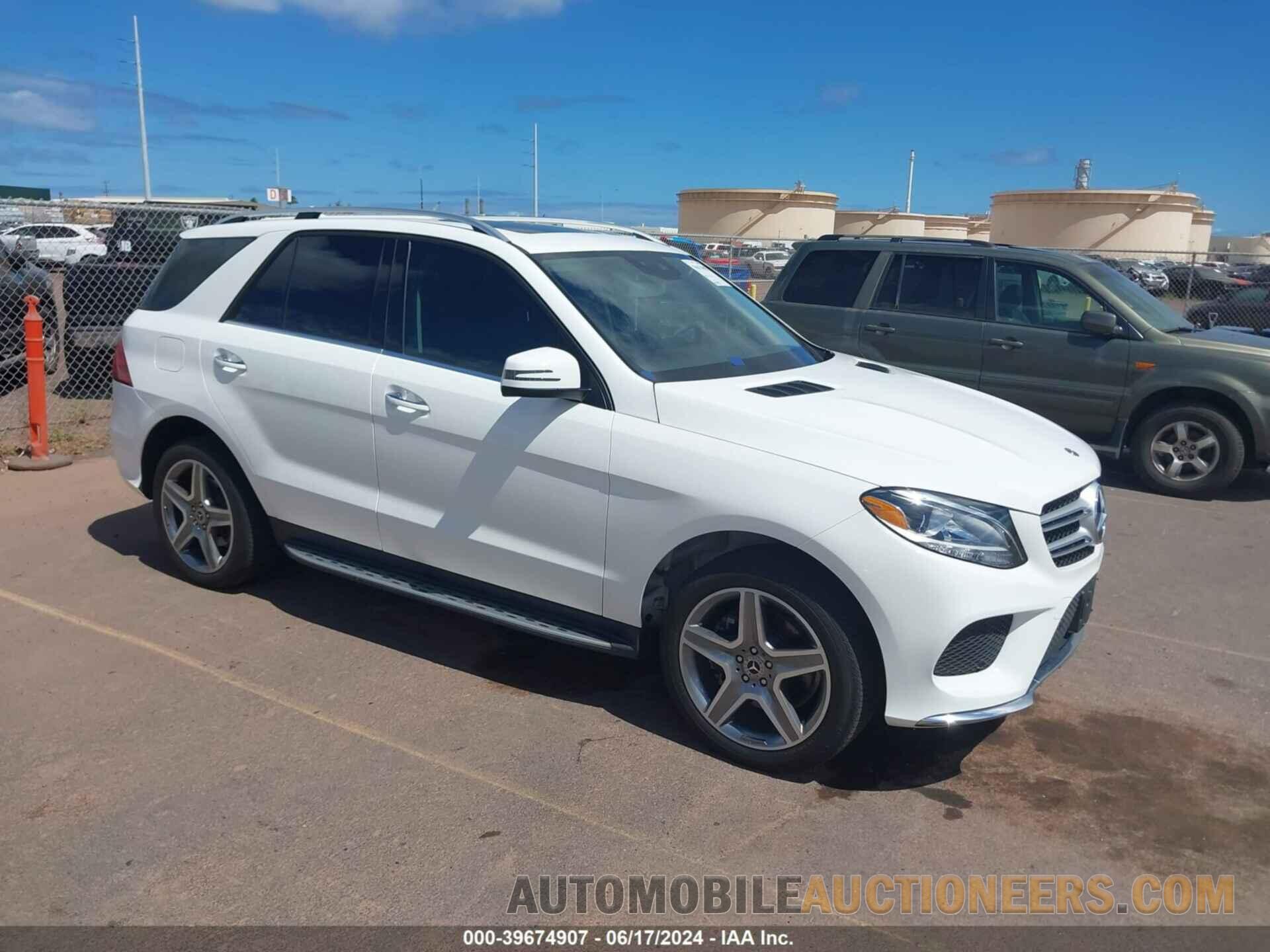 4JGDA5JB6JB183448 MERCEDES-BENZ GLE 350 2018