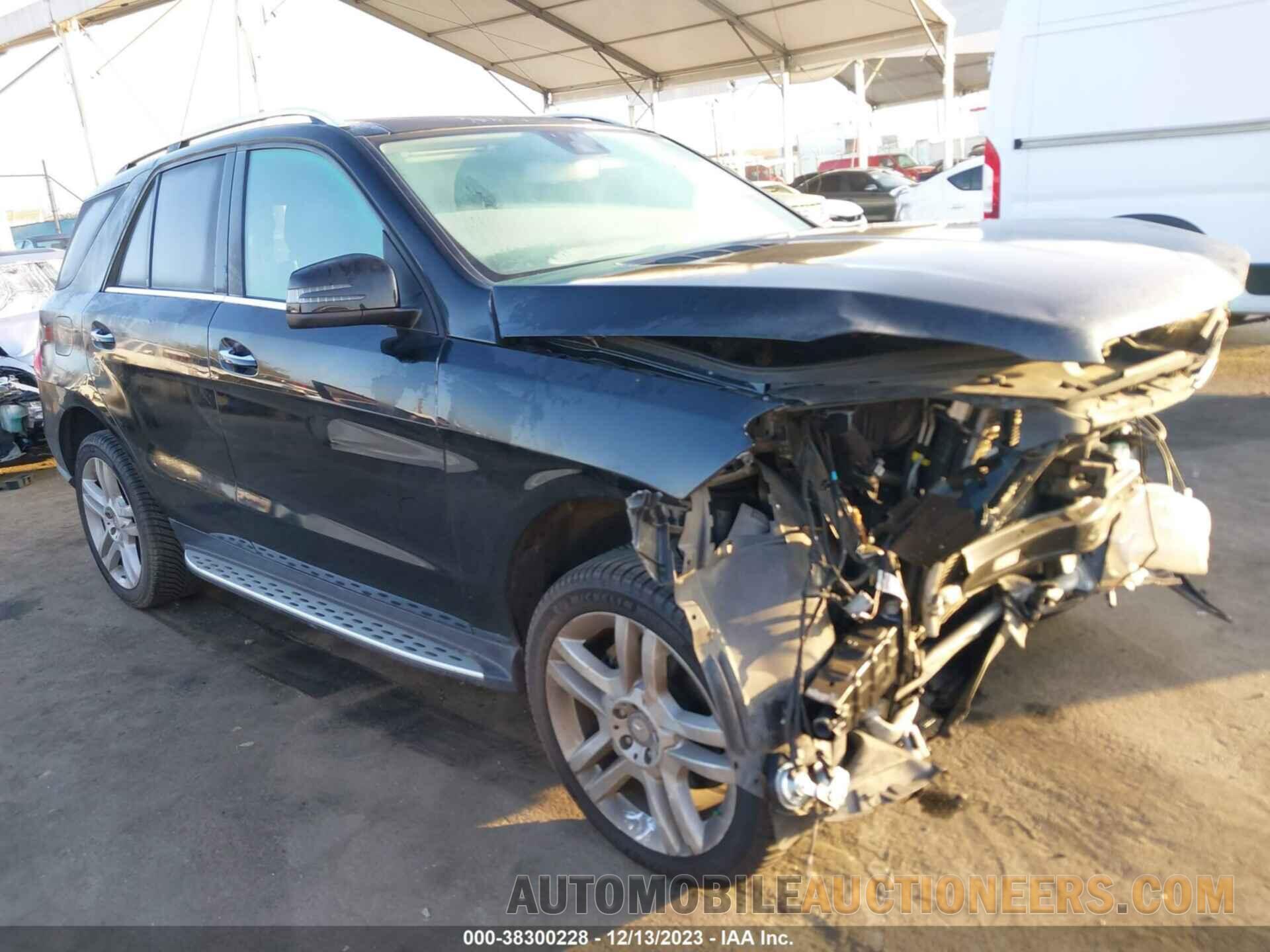 4JGDA5JB7FA617972 MERCEDES-BENZ ML 2015