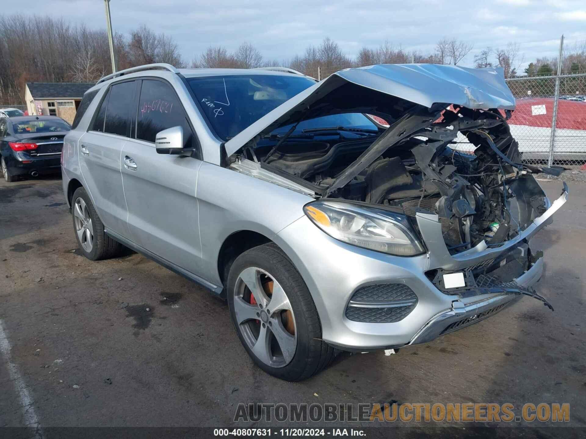 4JGDA5JB7GA687750 MERCEDES-BENZ GLE 350 2016