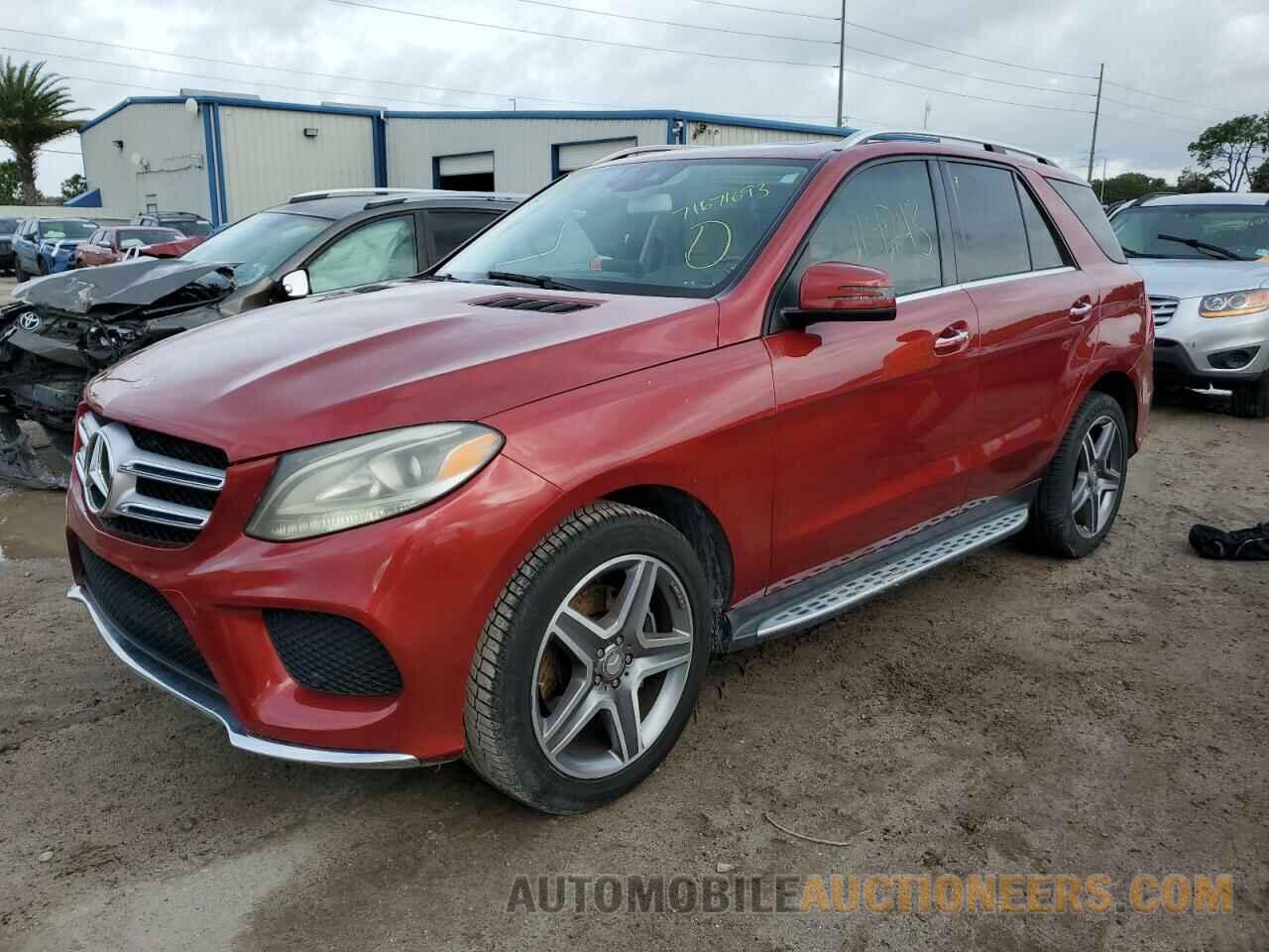 4JGDA5JB7GA770658 MERCEDES-BENZ GLE-CLASS 2016