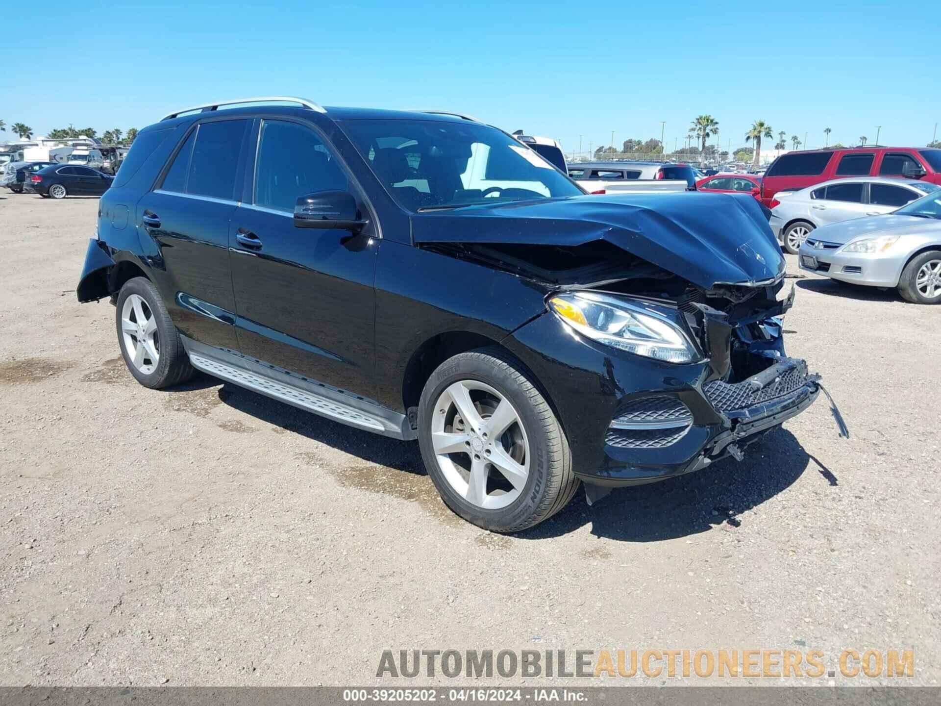 4JGDA5JB7GA783040 MERCEDES-BENZ GLE 350 2016