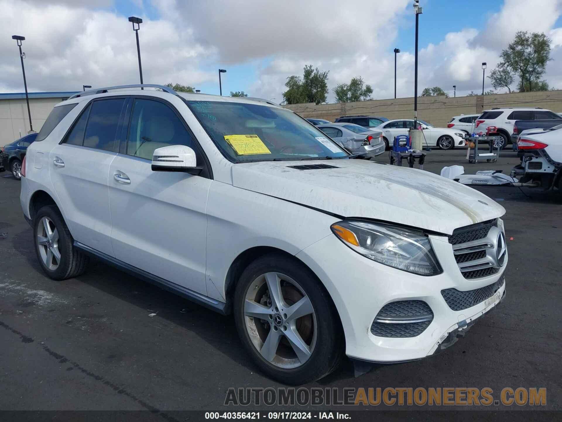 4JGDA5JB7HA963216 MERCEDES-BENZ GLE 350 2017