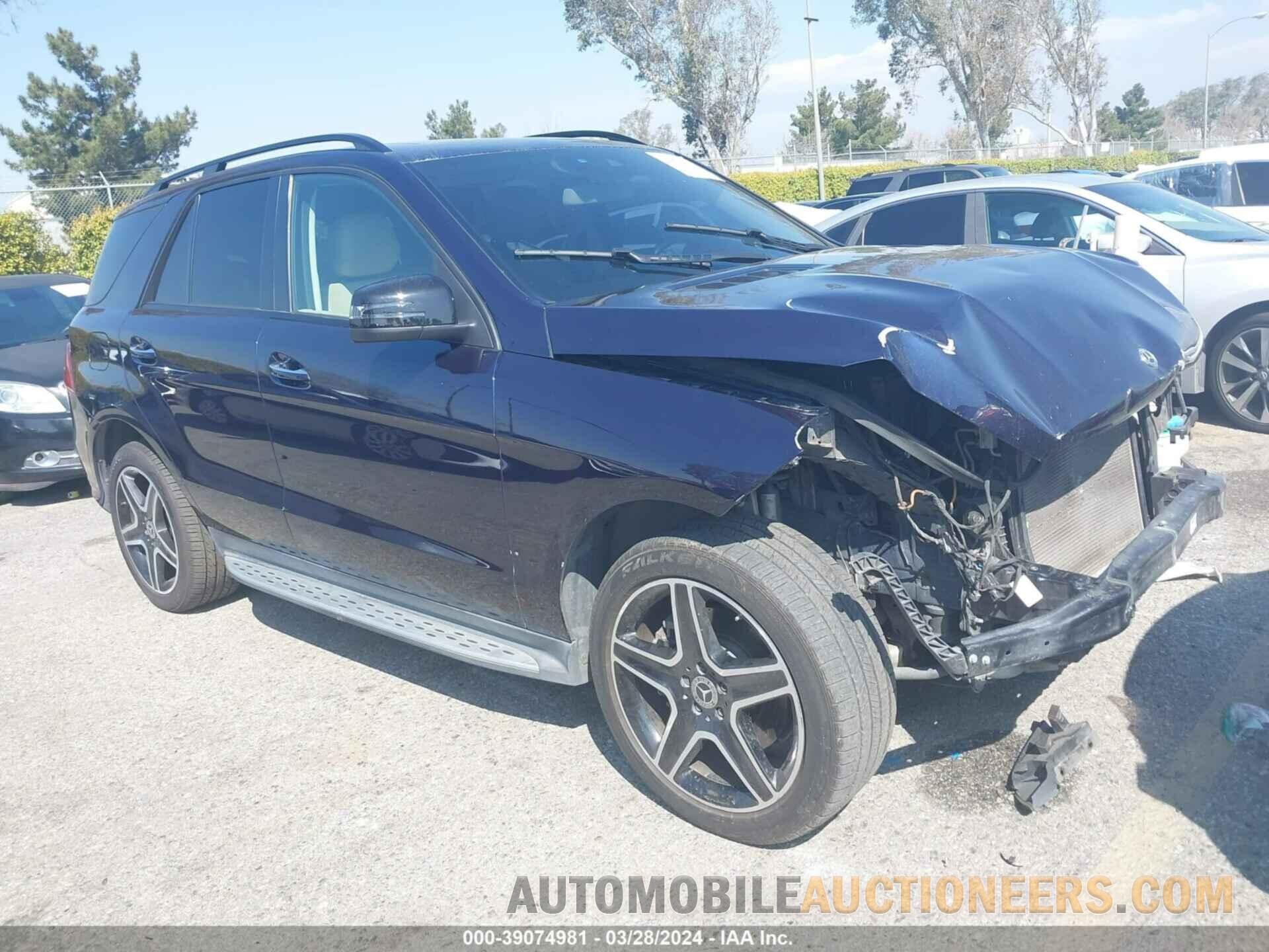 4JGDA5JB7JB131648 MERCEDES-BENZ GLE 350 2018