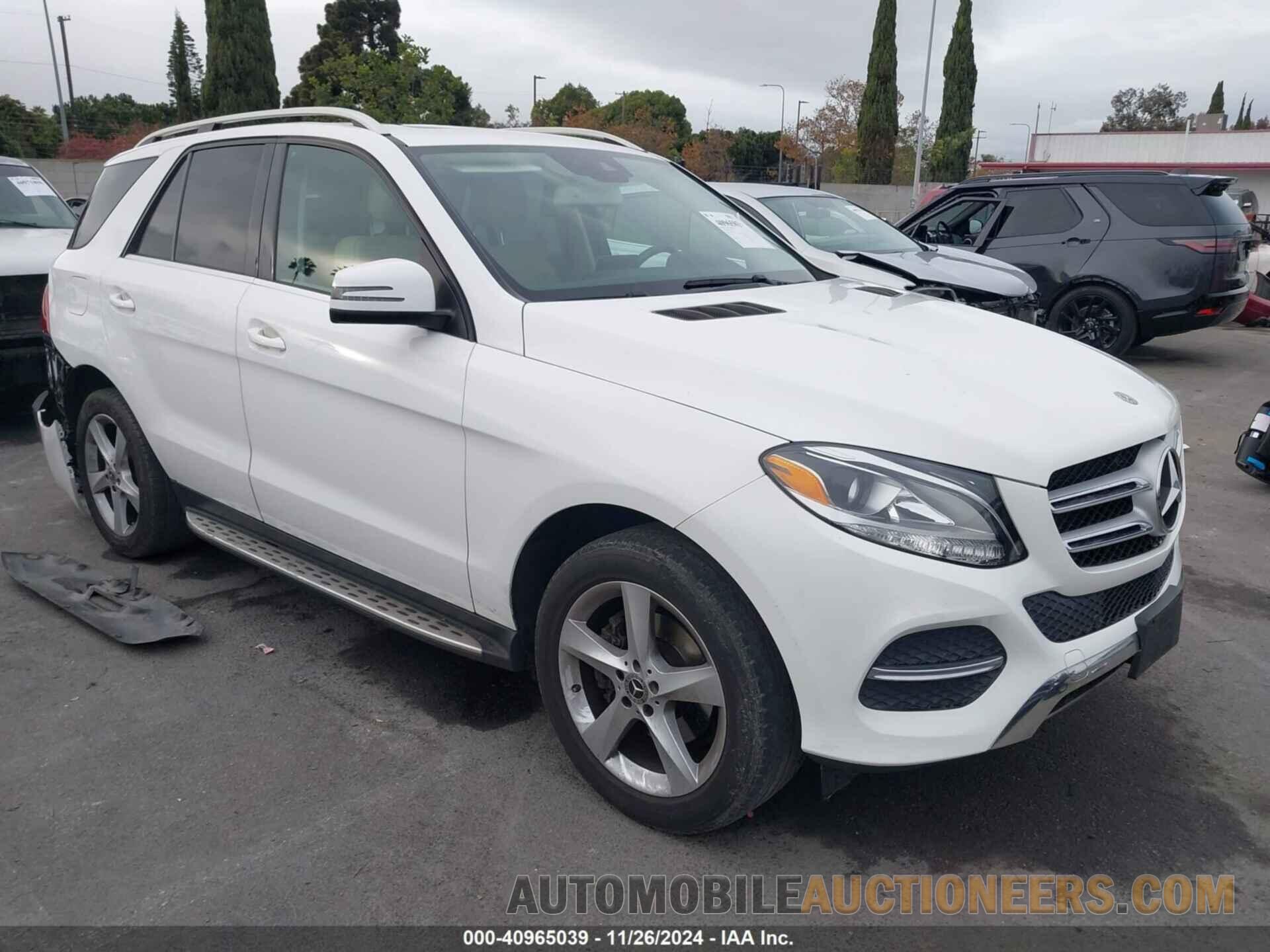 4JGDA5JB7JB135456 MERCEDES-BENZ GLE 350 2018