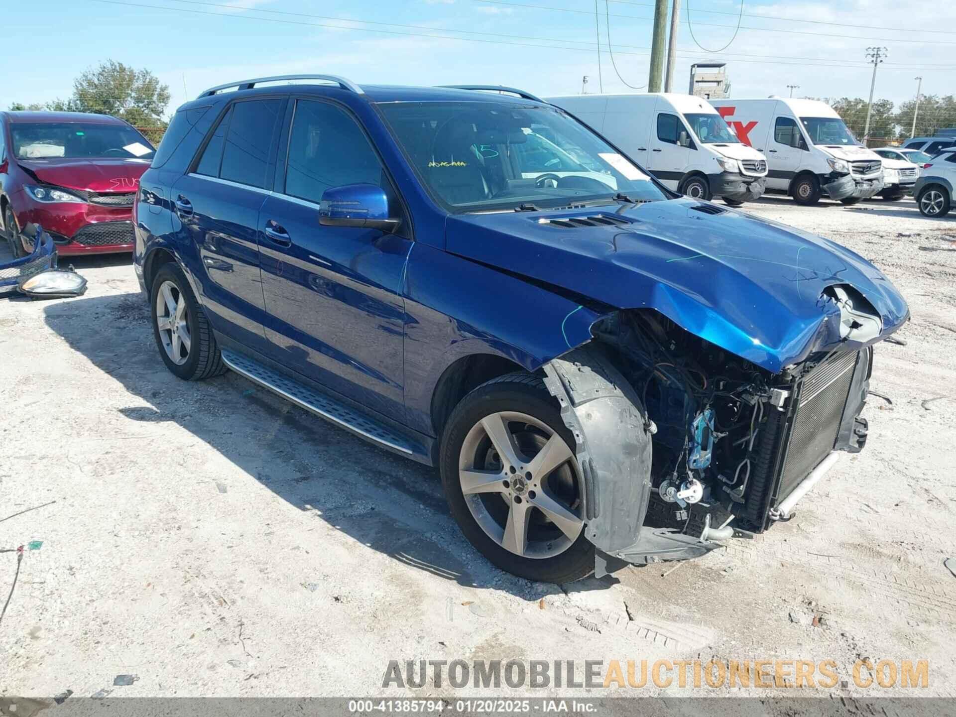 4JGDA5JB7JB154816 MERCEDES-BENZ GLE 350 2018