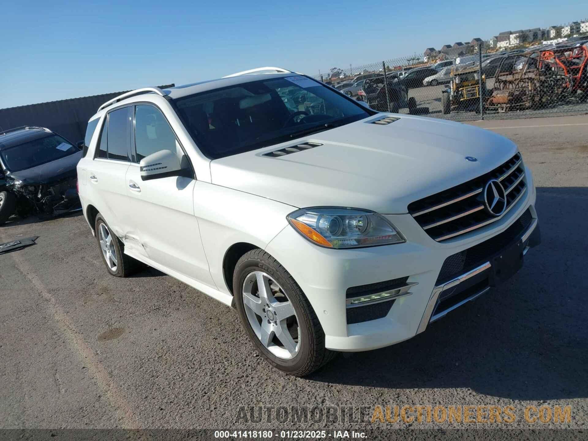 4JGDA5JB8EA351764 MERCEDES-BENZ ML 350 2014