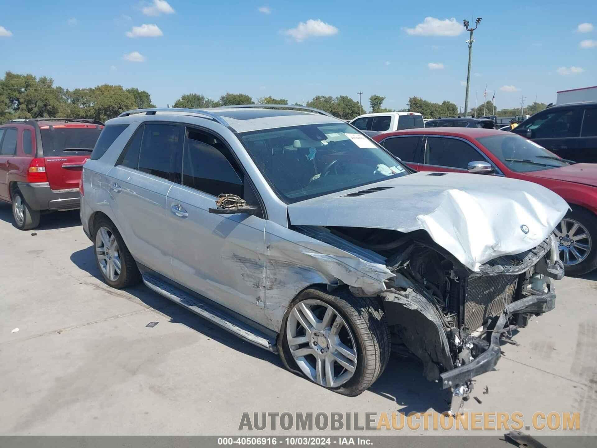 4JGDA5JB8EA377698 MERCEDES-BENZ ML 350 2014