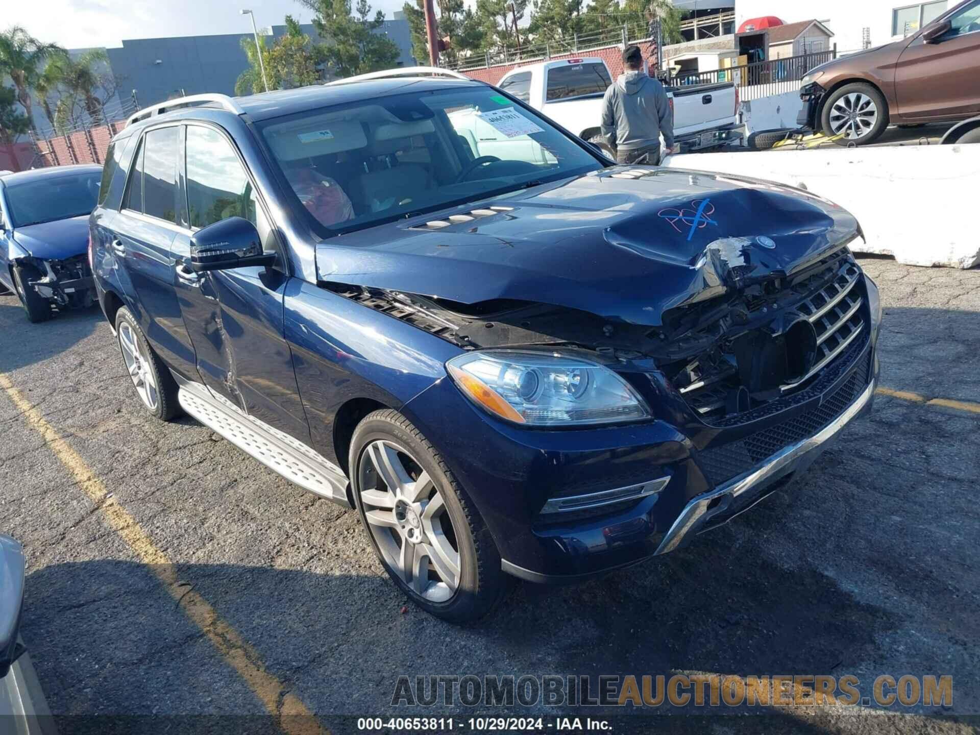 4JGDA5JB8FA574811 MERCEDES-BENZ ML 350 2015