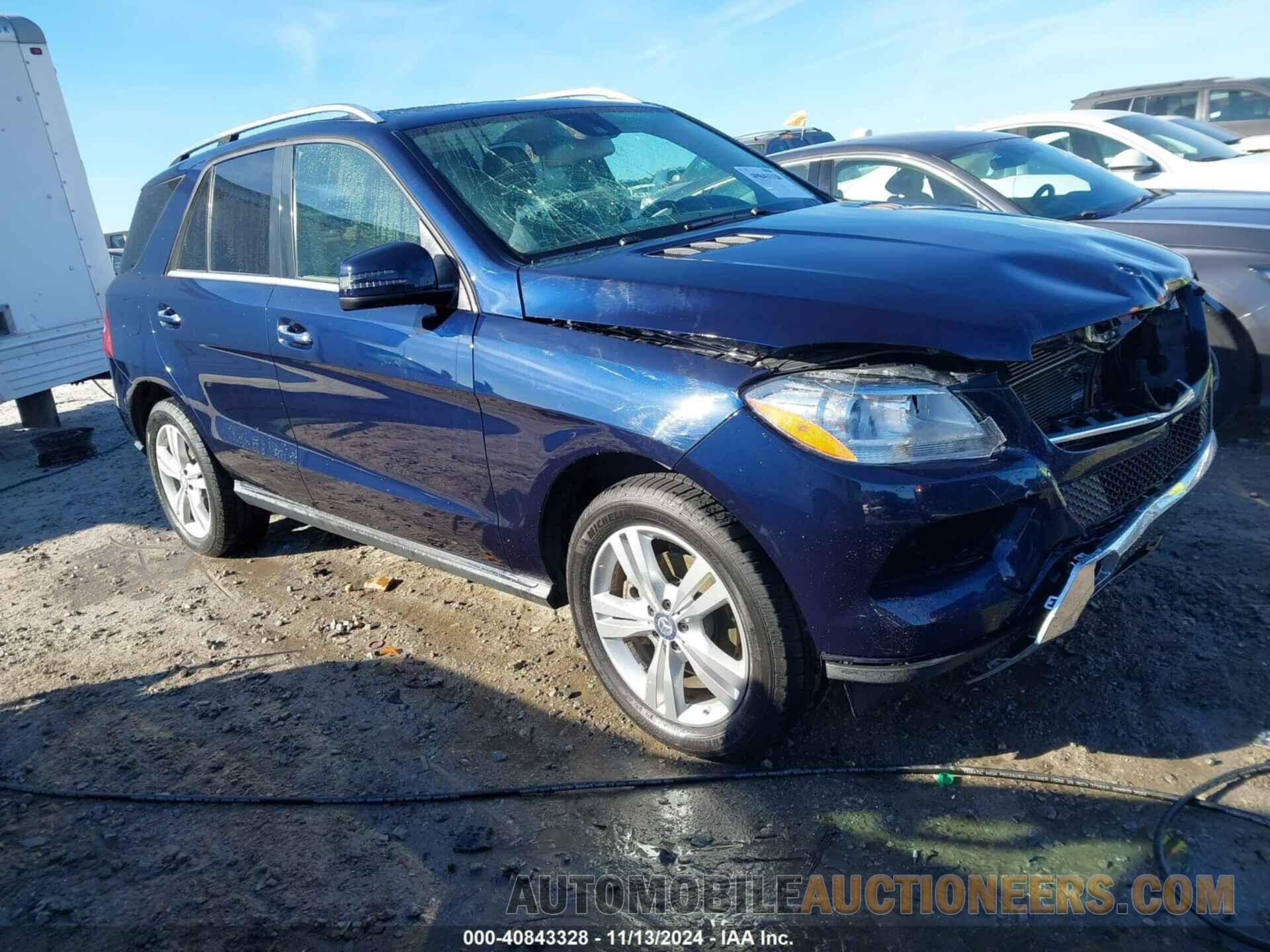 4JGDA5JB8FA598753 MERCEDES-BENZ ML 350 2015