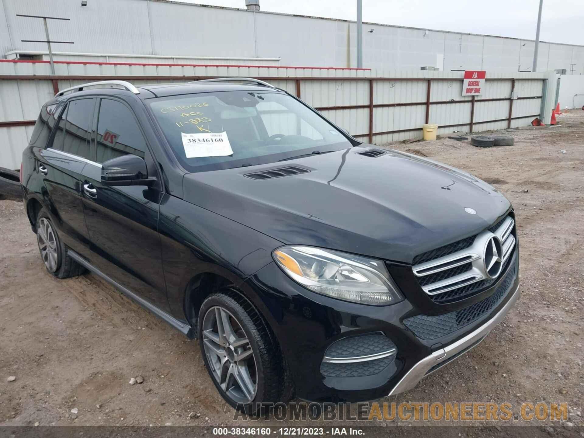 4JGDA5JB8GA632272 MERCEDES-BENZ GLE 350 2016