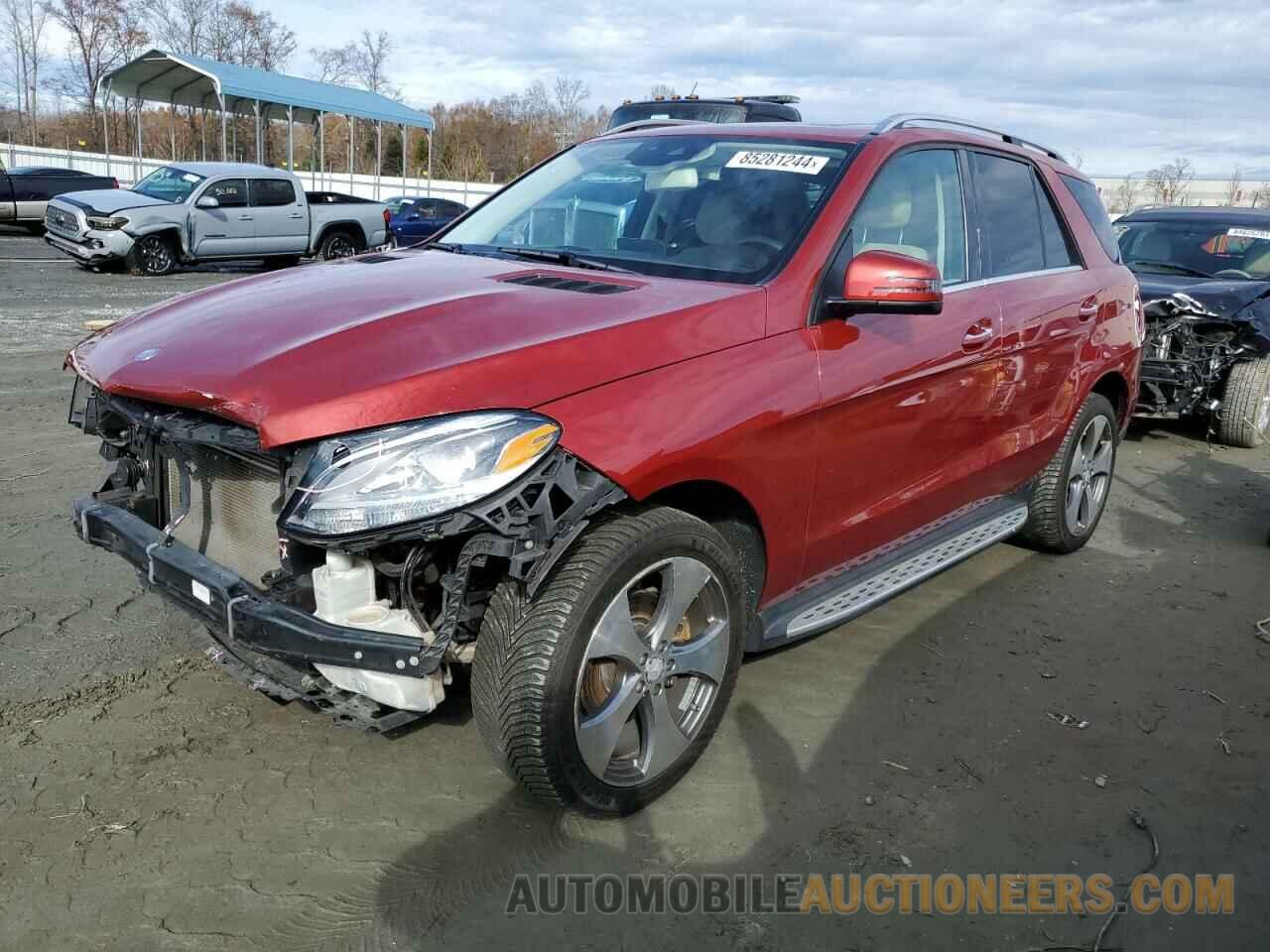 4JGDA5JB8GA670018 MERCEDES-BENZ GLE-CLASS 2016