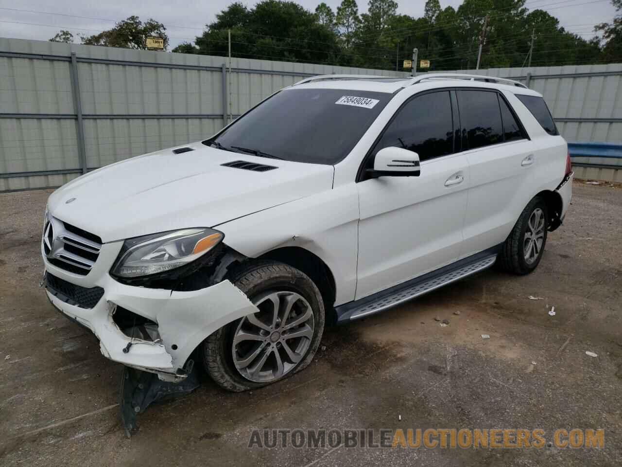 4JGDA5JB8GA670570 MERCEDES-BENZ GLE-CLASS 2016