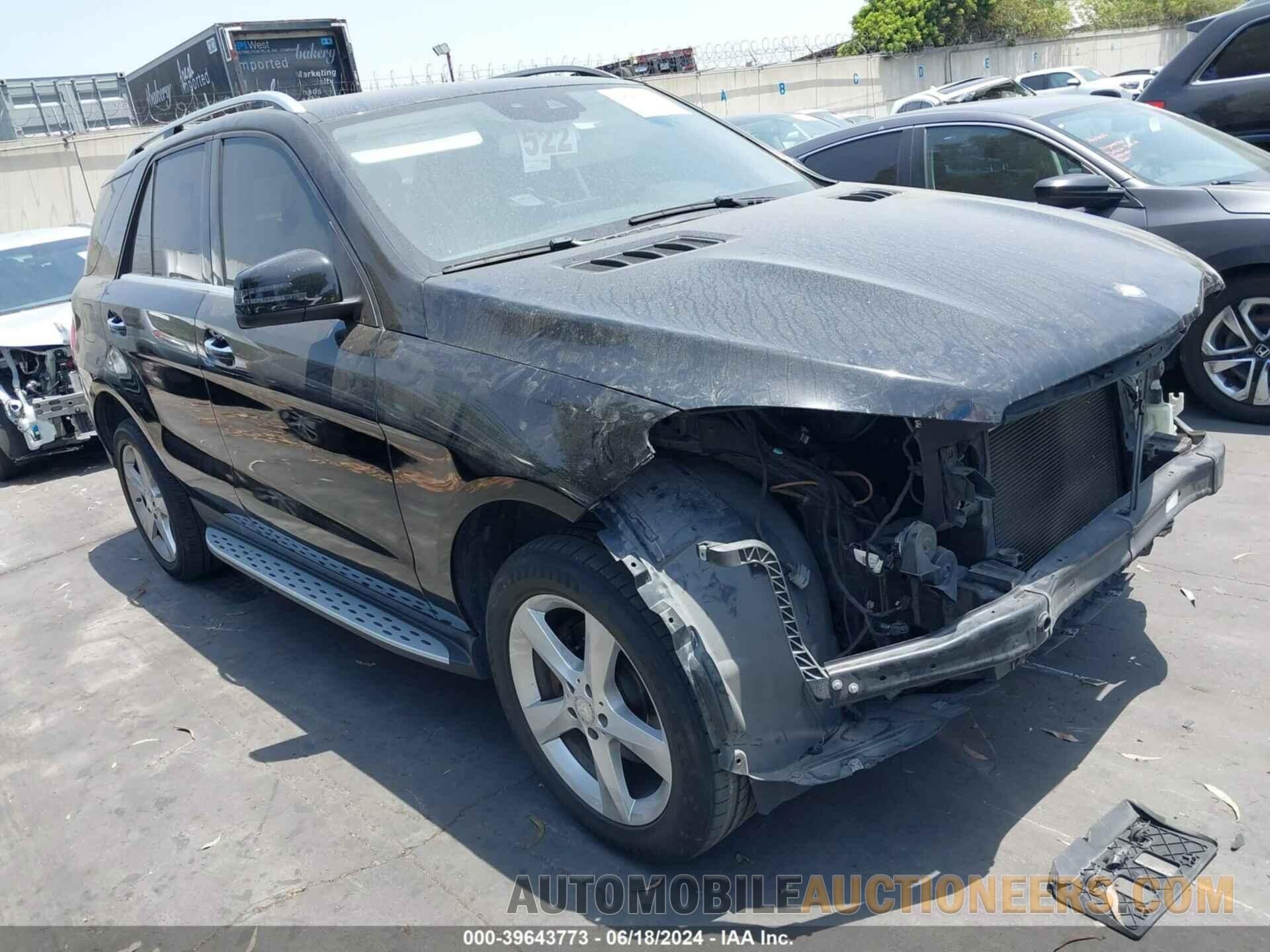 4JGDA5JB8GA699714 MERCEDES-BENZ GLE 350 2016