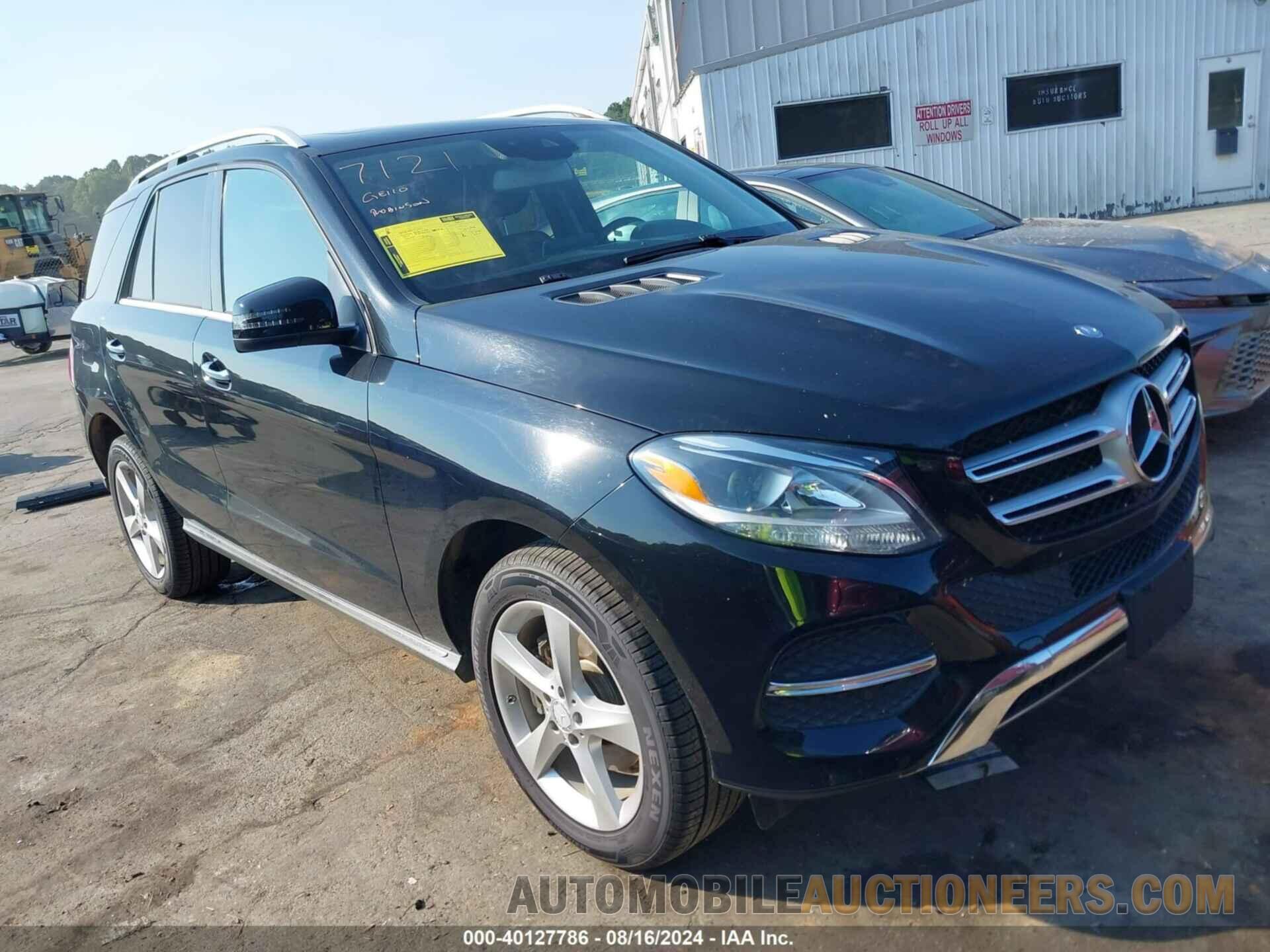 4JGDA5JB8GA718696 MERCEDES-BENZ GLE 2016