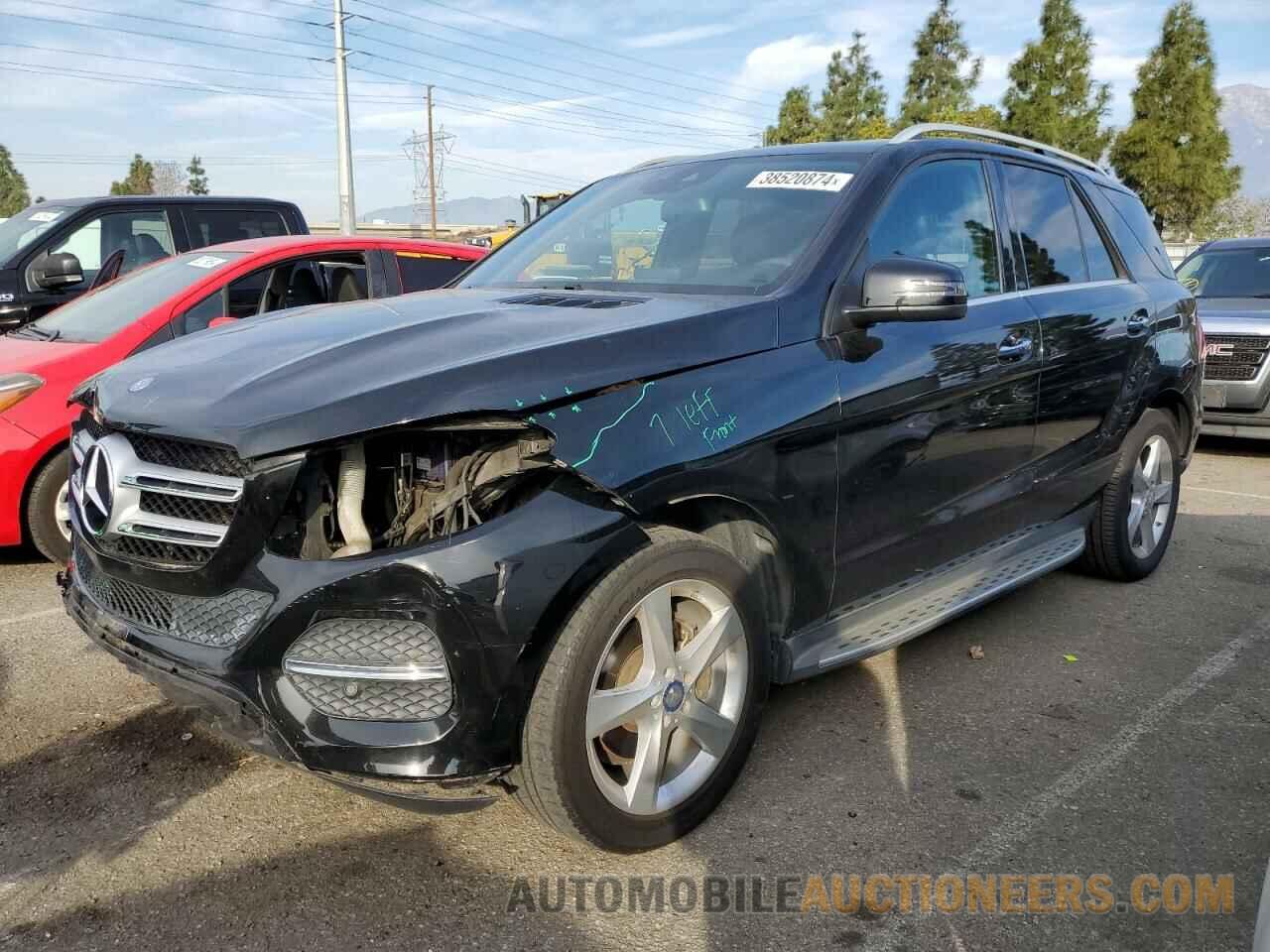 4JGDA5JB8GA739645 MERCEDES-BENZ GLE-CLASS 2016