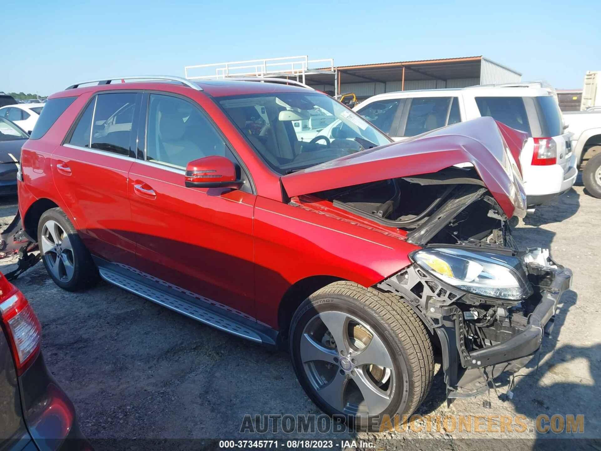 4JGDA5JB8GA785833 MERCEDES-BENZ GLE 2016