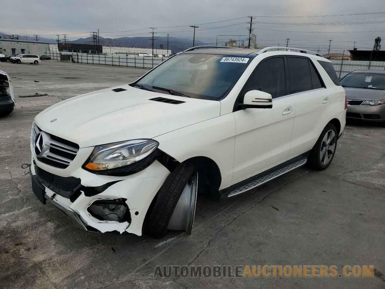 4JGDA5JB8GA808723 MERCEDES-BENZ GLE-CLASS 2016