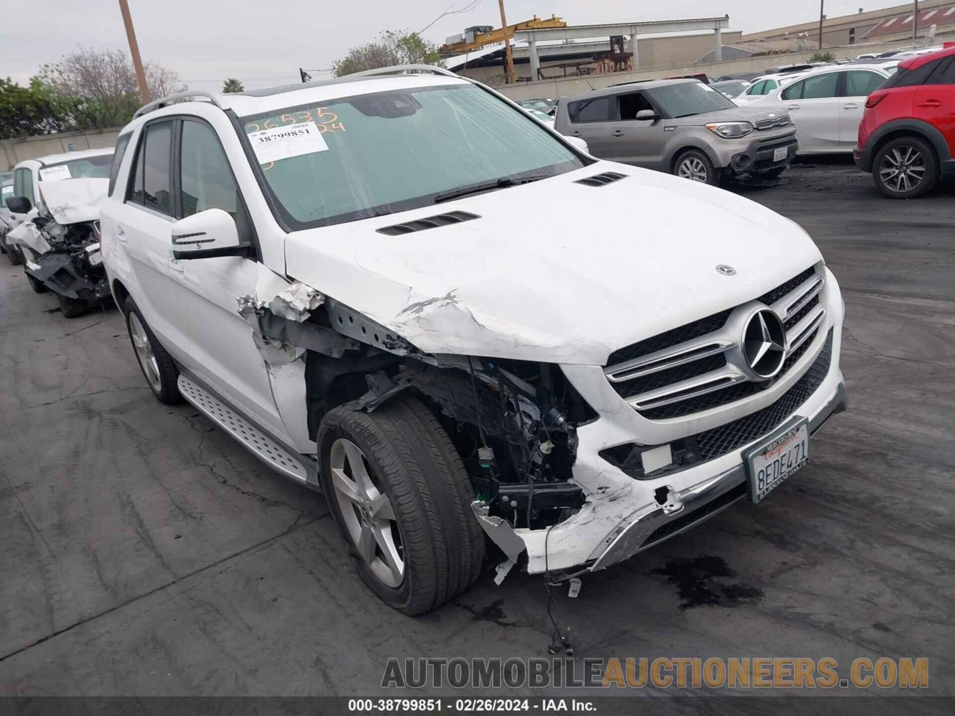 4JGDA5JB8JB095307 MERCEDES-BENZ GLE 350 2018