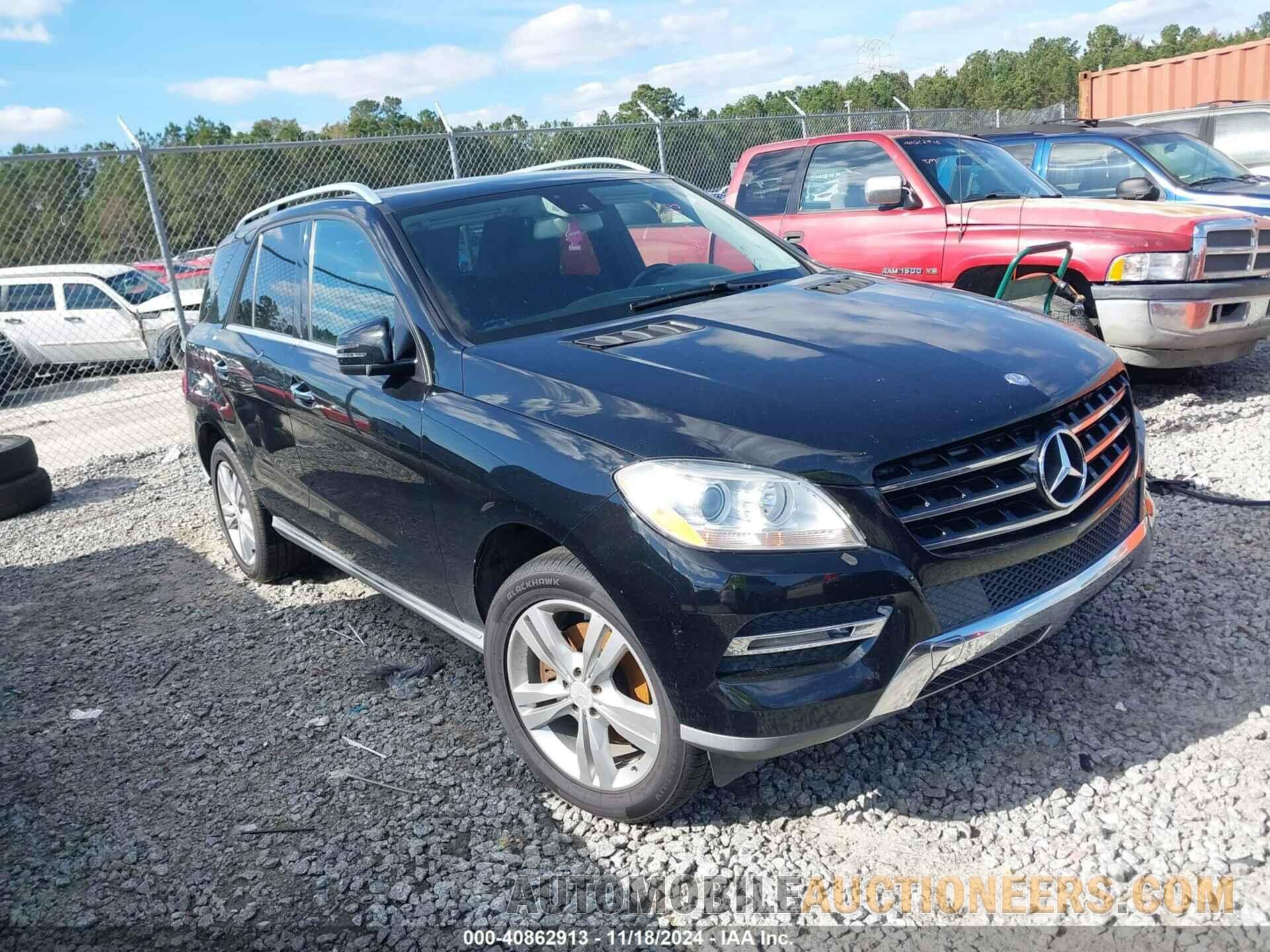 4JGDA5JB9DA205825 MERCEDES-BENZ ML 350 2013