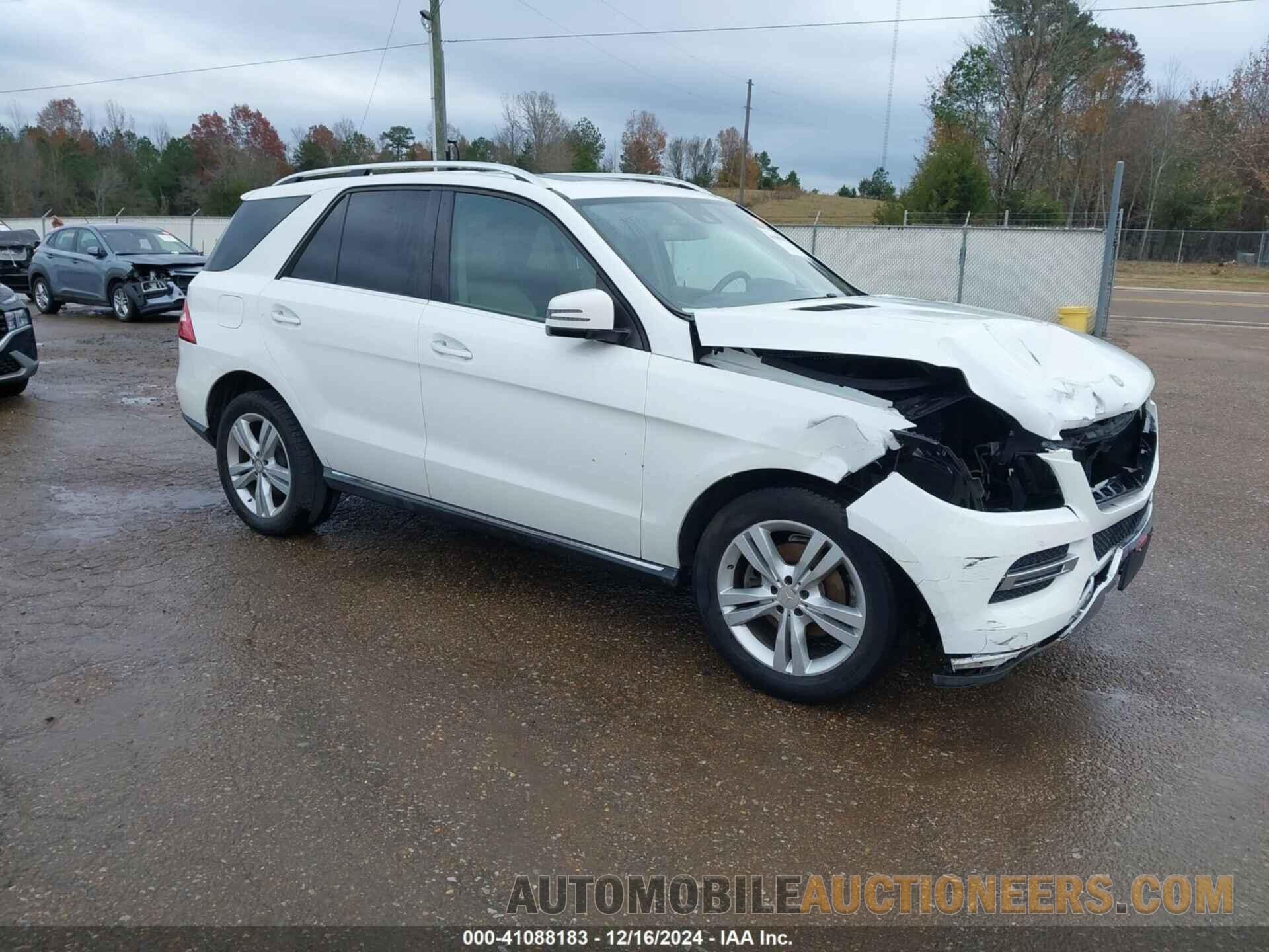 4JGDA5JB9FA470604 MERCEDES-BENZ ML 350 2015