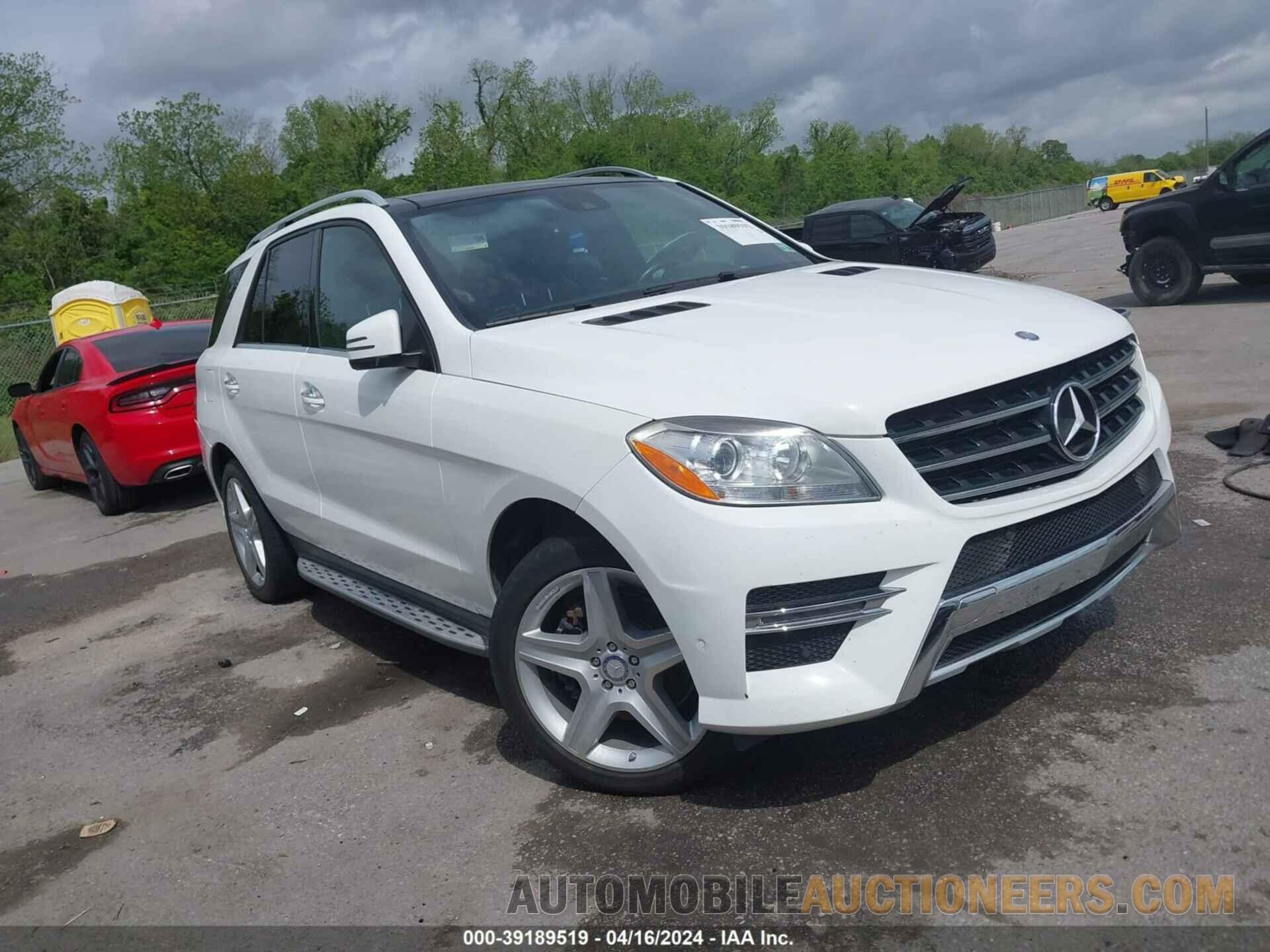 4JGDA5JB9FA529568 MERCEDES-BENZ ML 350 2015