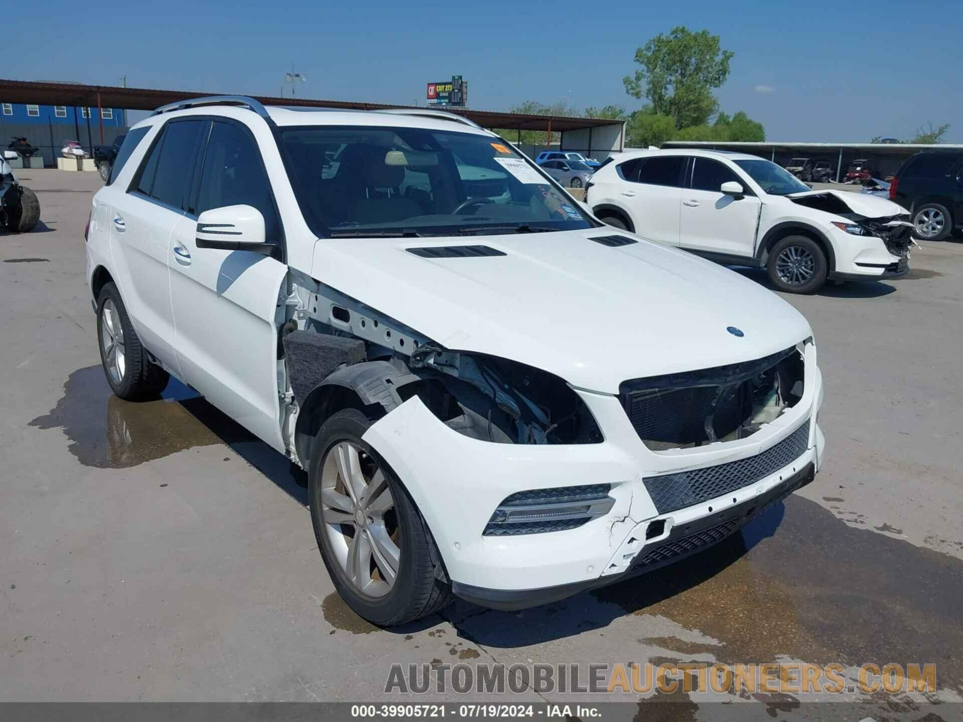 4JGDA5JB9FA618668 MERCEDES-BENZ ML 350 2015