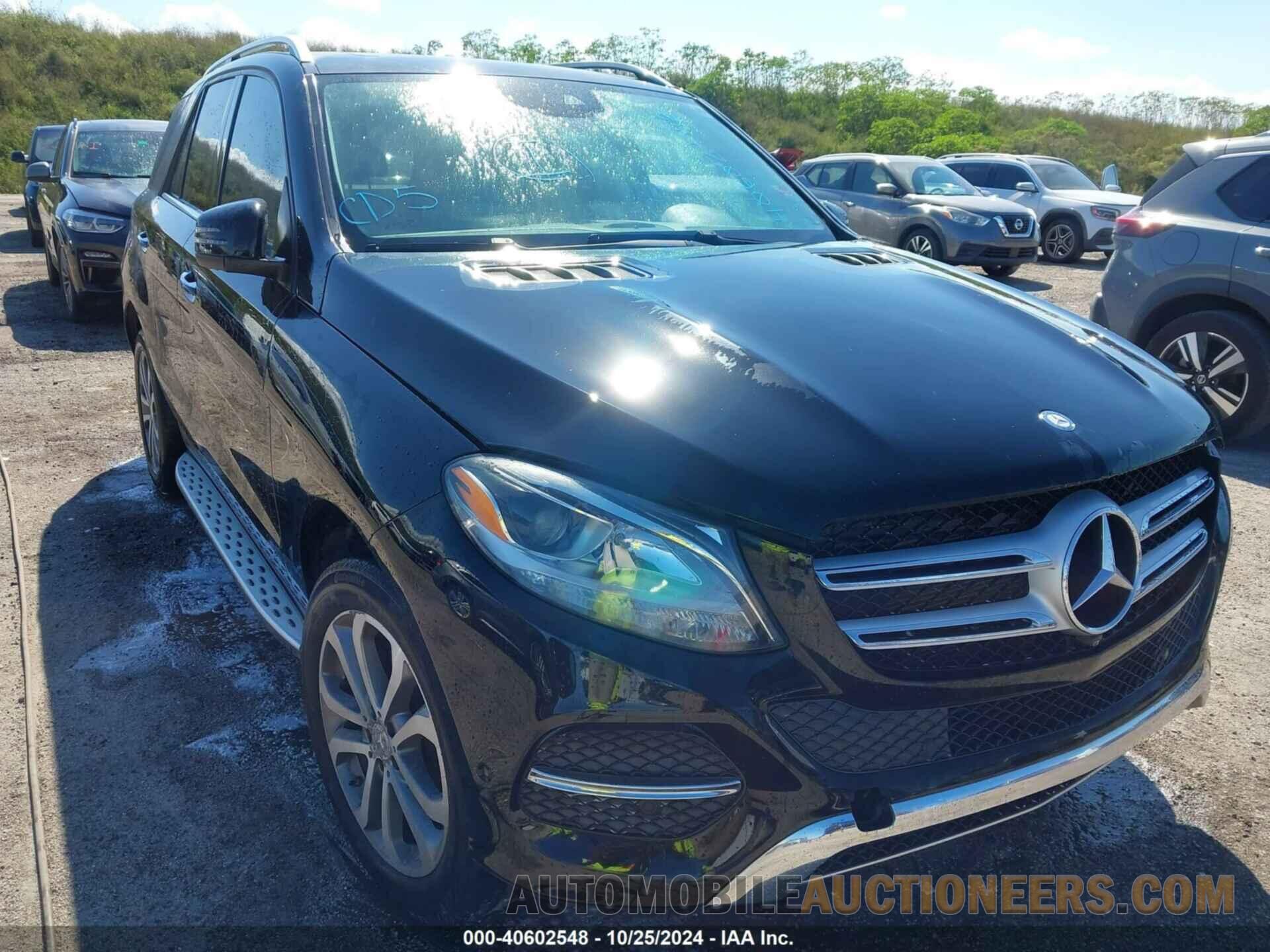 4JGDA5JB9GA692190 MERCEDES-BENZ GLE 350 2016