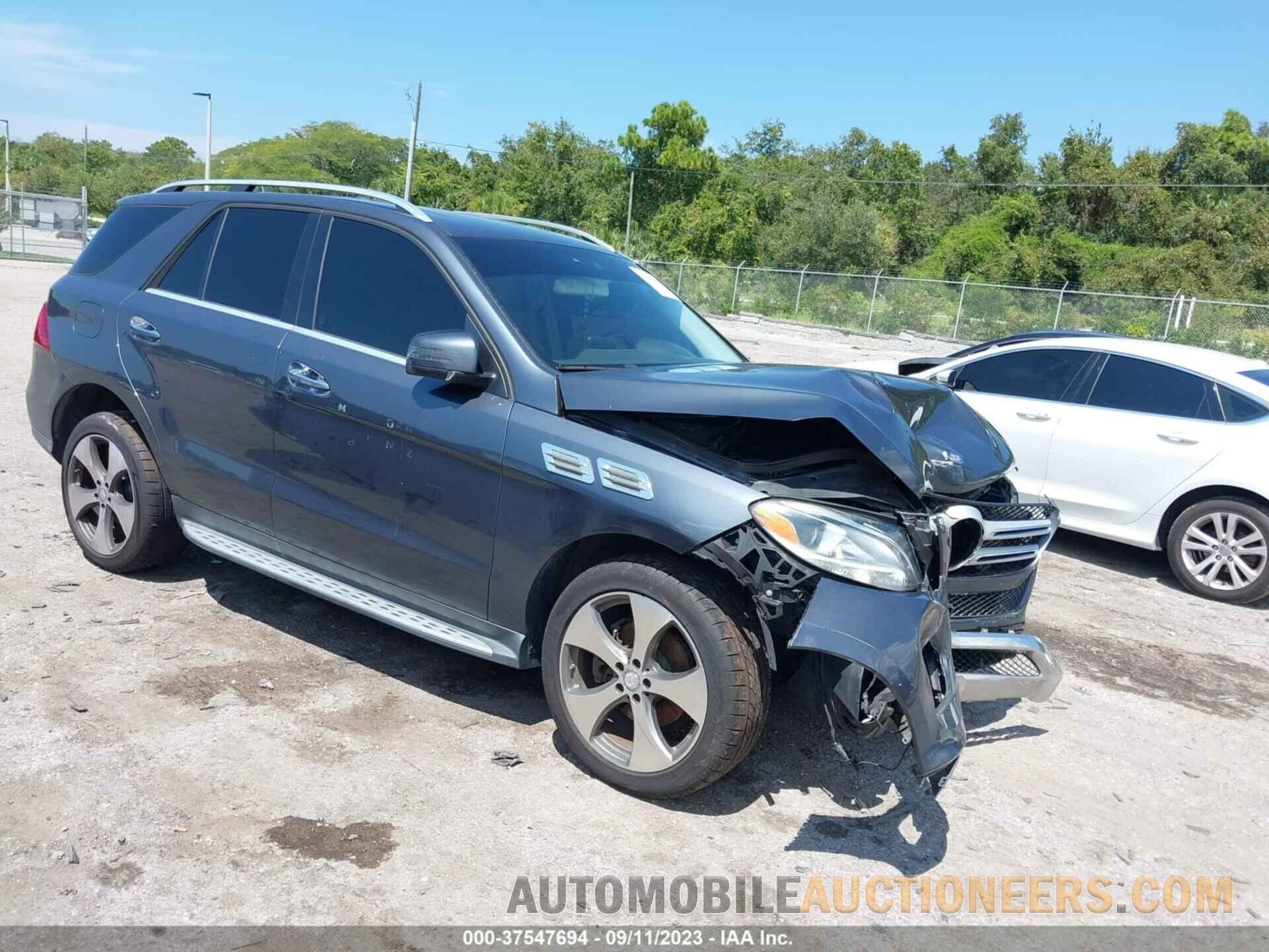 4JGDA5JB9GA764831 MERCEDES-BENZ GLE 2016