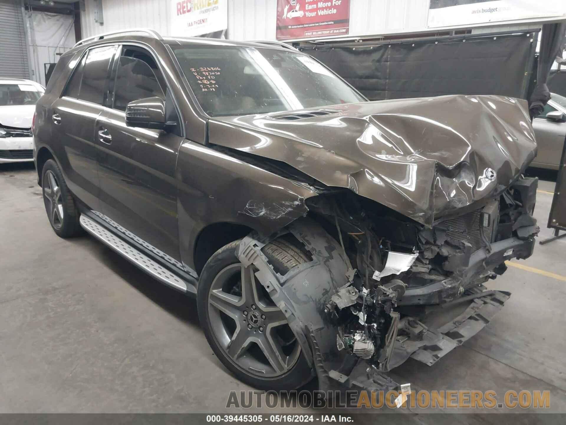 4JGDA5JB9HA987050 MERCEDES-BENZ GLE 350 2017