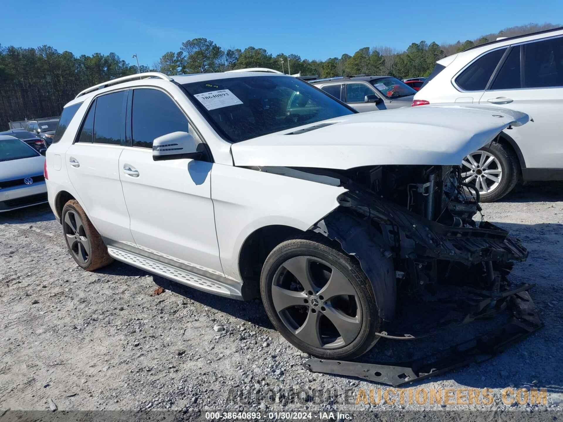 4JGDA5JB9JB094683 MERCEDES-BENZ GLE 350 2018