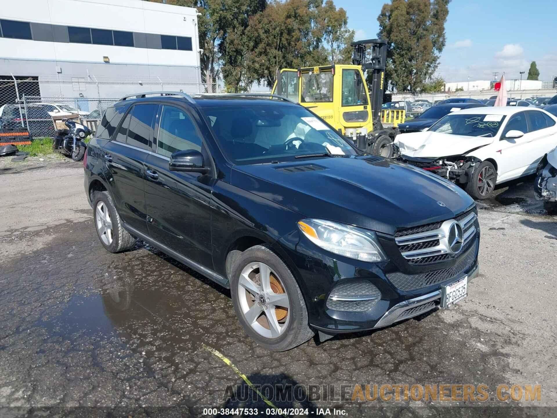 4JGDA5JB9JB157121 MERCEDES-BENZ GLE 350 2018