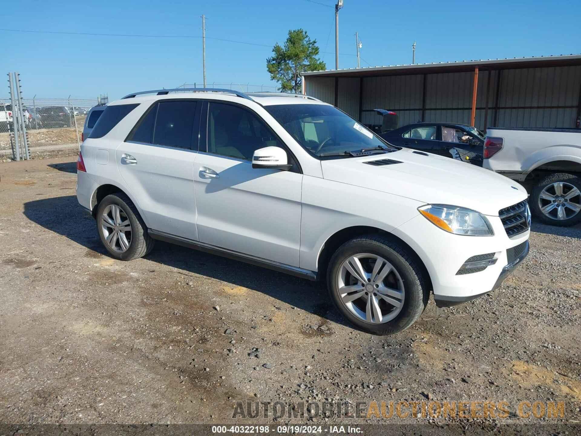 4JGDA5JBXFA481188 MERCEDES-BENZ ML 350 2015