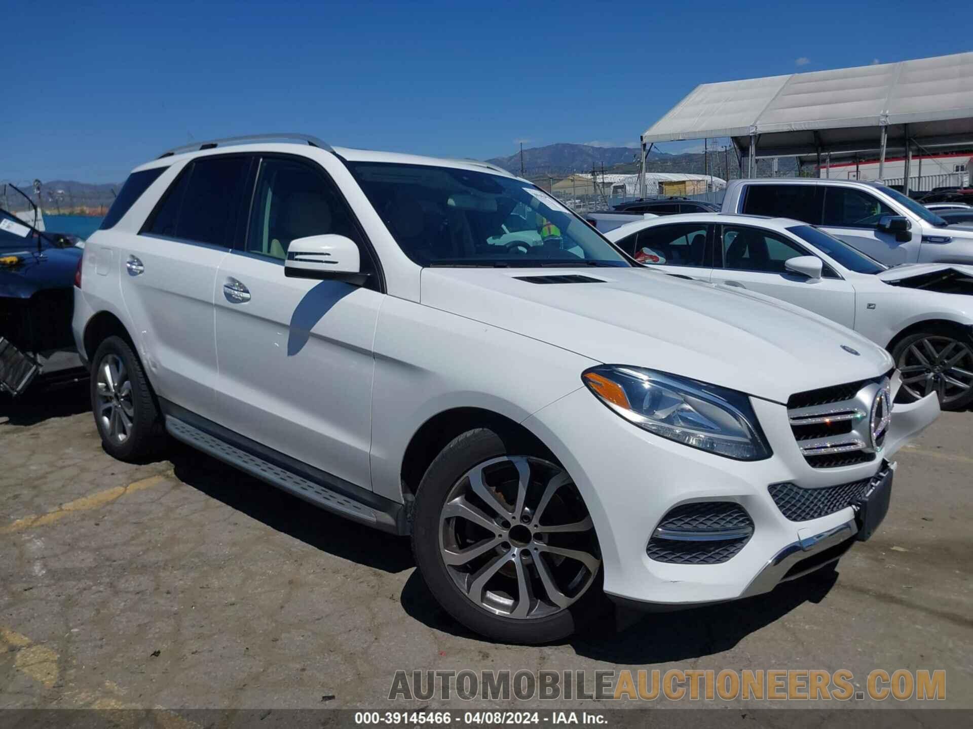 4JGDA5JBXGA690139 MERCEDES-BENZ GLE 350 2016