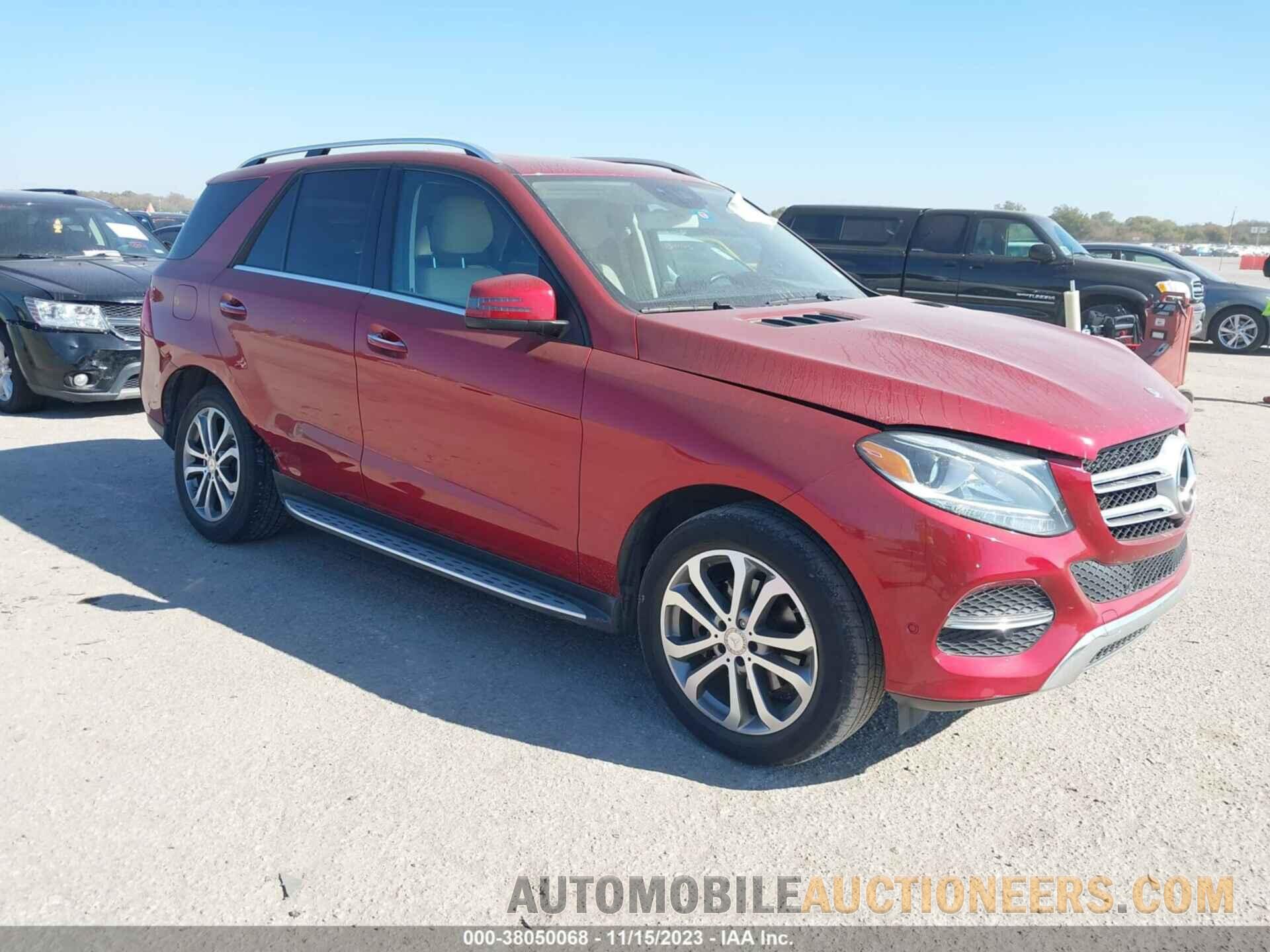 4JGDA5JBXGA698919 MERCEDES-BENZ GLE 350 2016