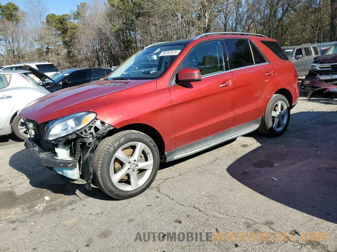 4JGDA5JBXGA760707 MERCEDES-BENZ GLE-CLASS 2016